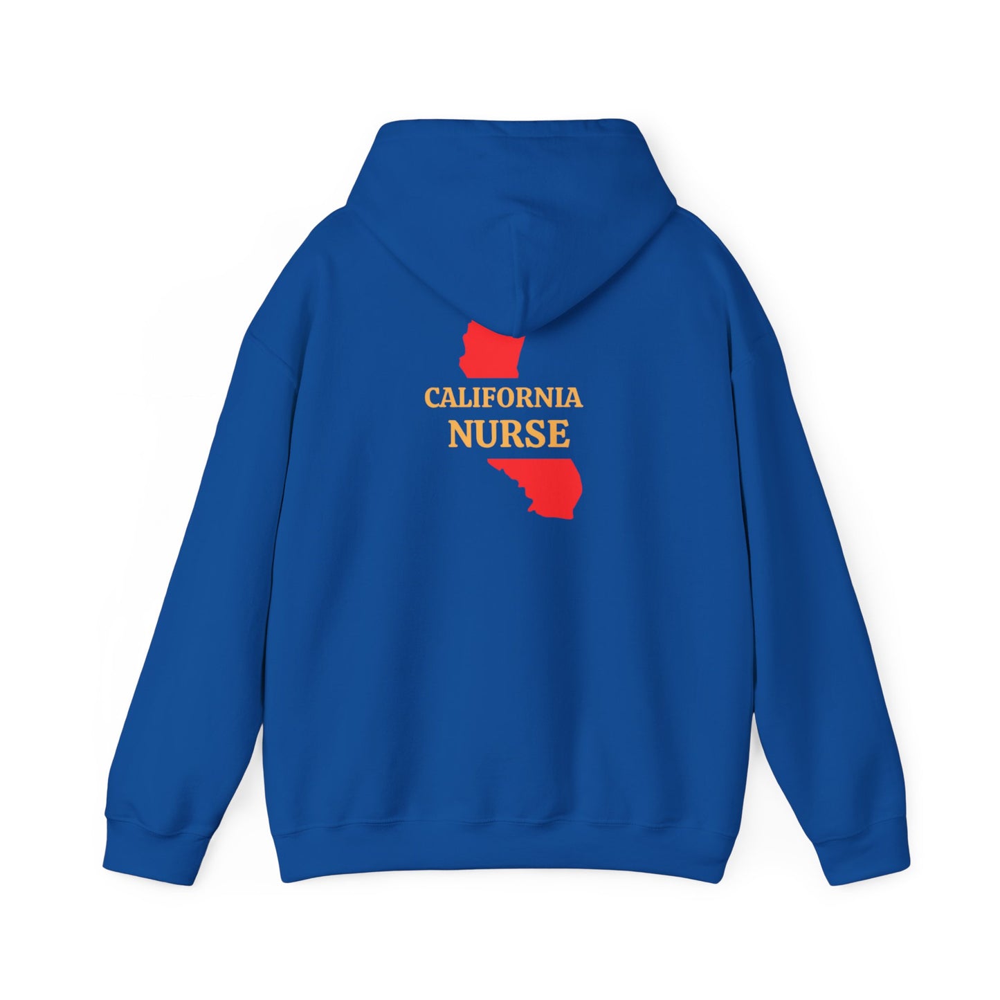 California Nurse Red Star Hoodie - Unisex Heavy Blend™ Sweatshirt