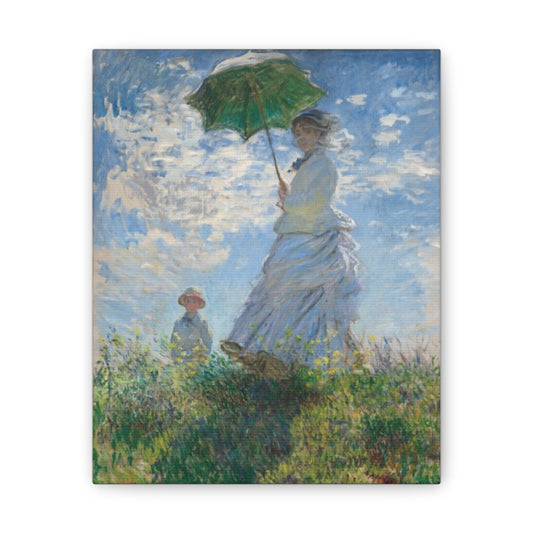 Claude Monet Woman with Parasol canvas