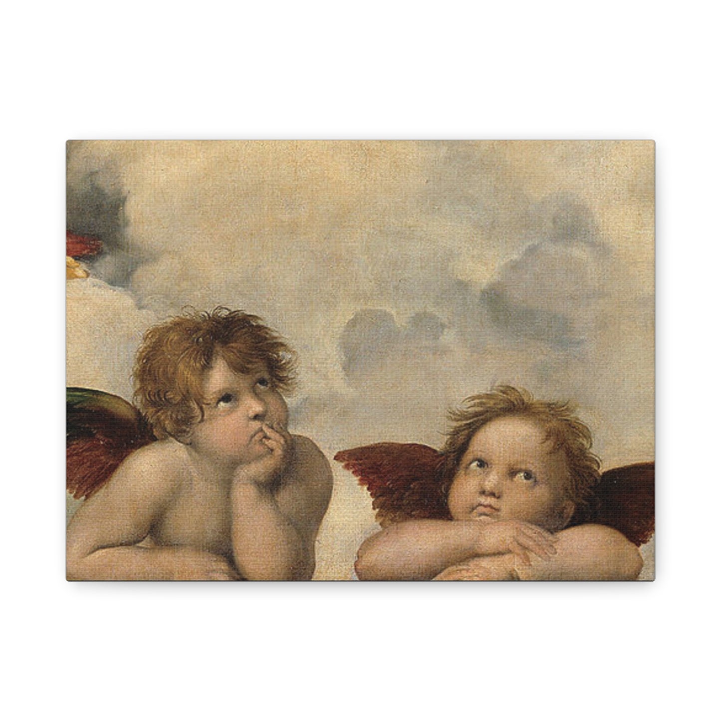 Raphael's Cherubs Matte Canvas Wall Art