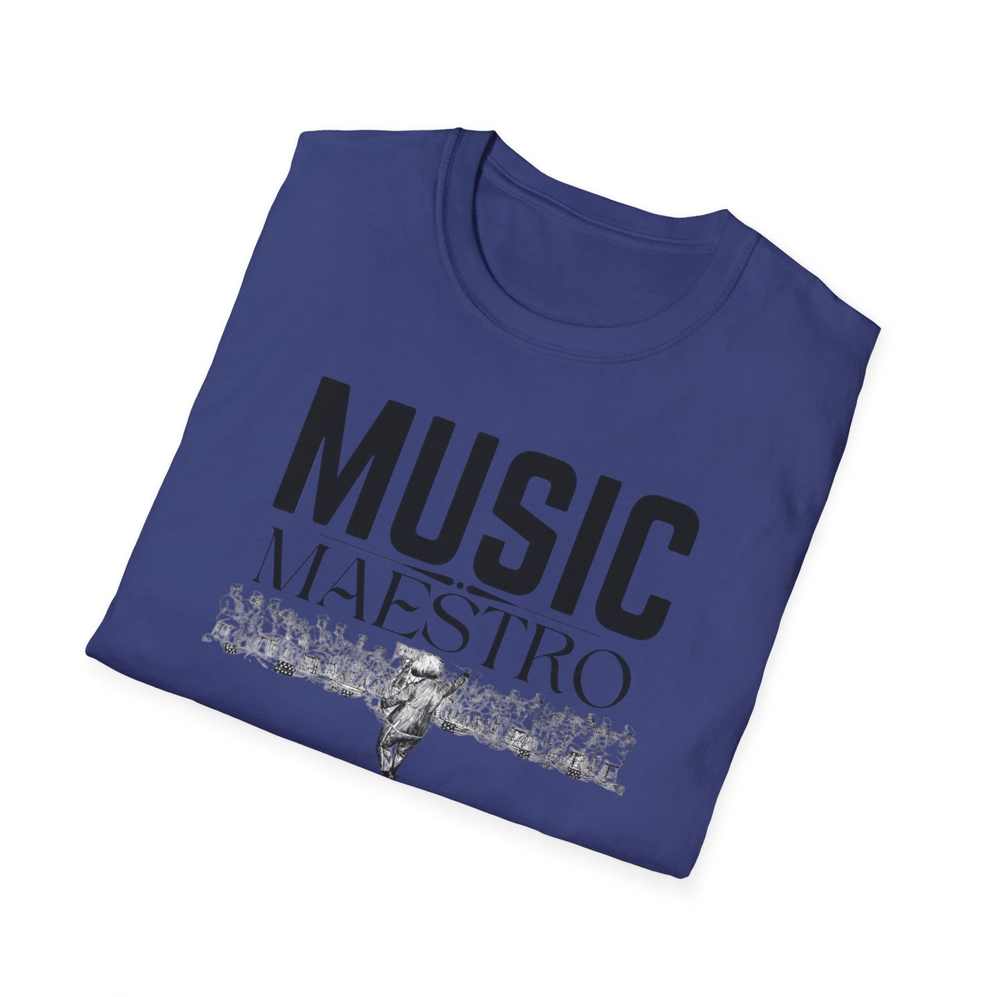 Music Maestro Unisex Softstyle T-Shirt - Perfect for Music Lovers & Festivals