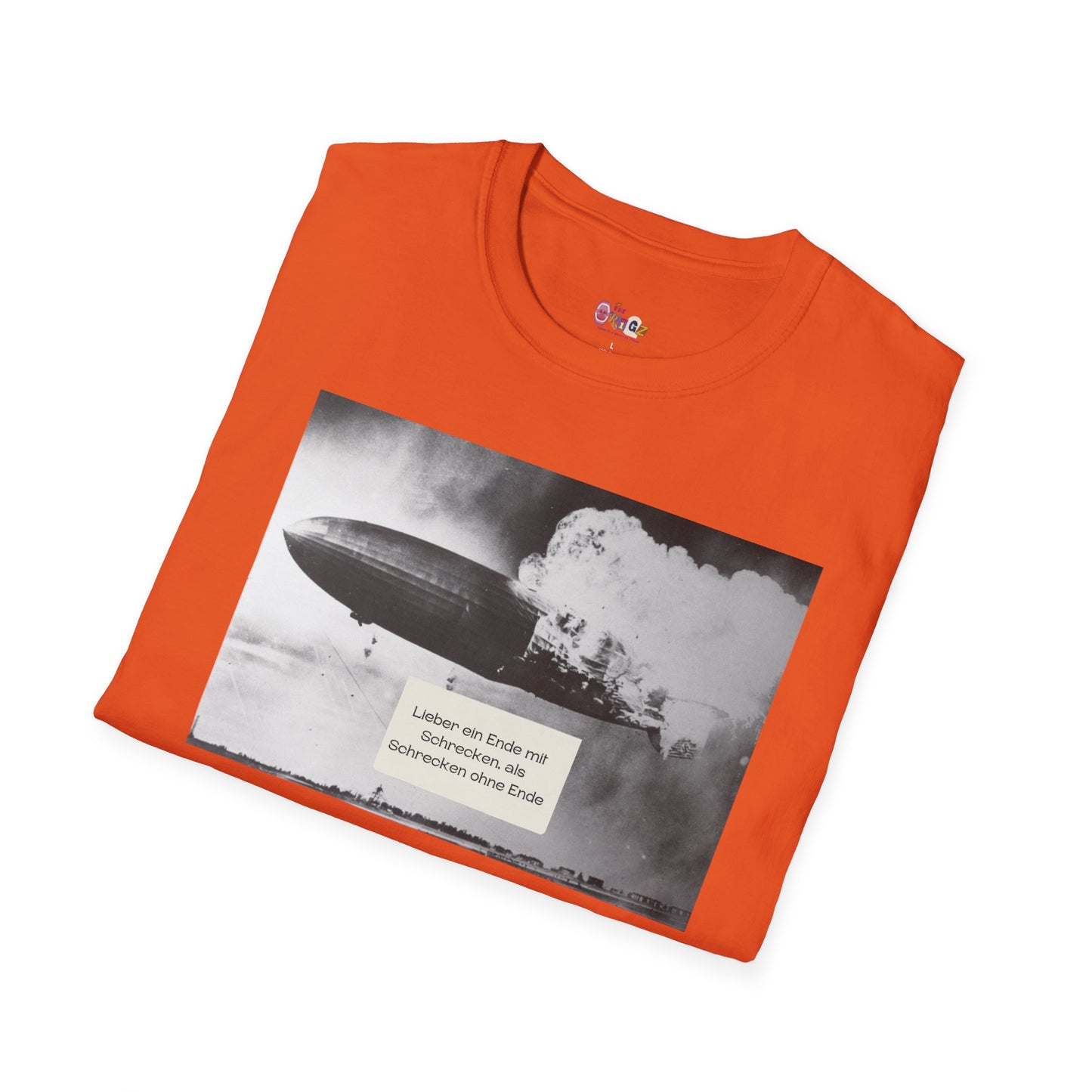 Vintage Zeppelin Graphic Unisex Softstyle T-Shirt