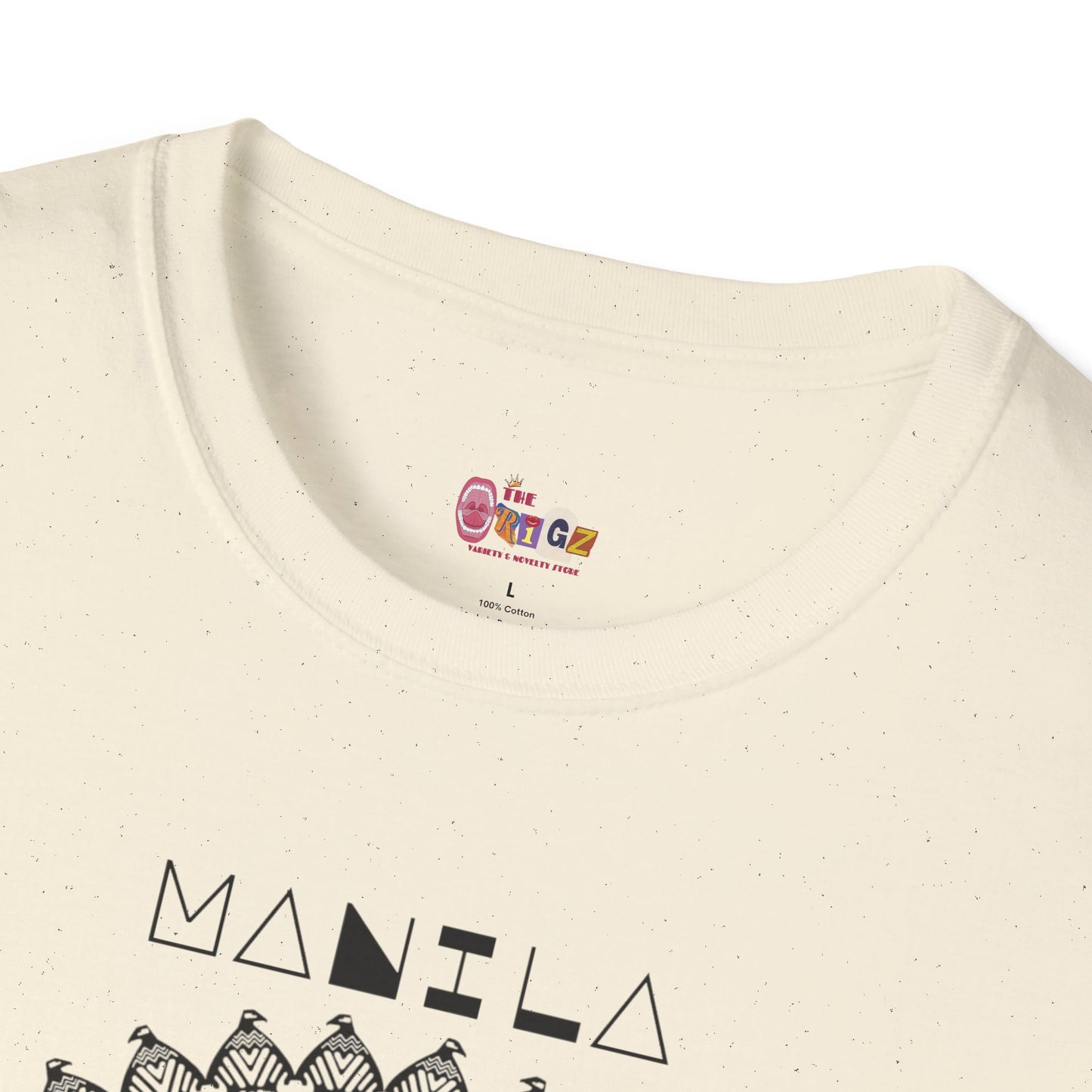 Manila Animal Unisex Softstyle T-Shirt - Artistic Graphic Tee for Nature Lovers