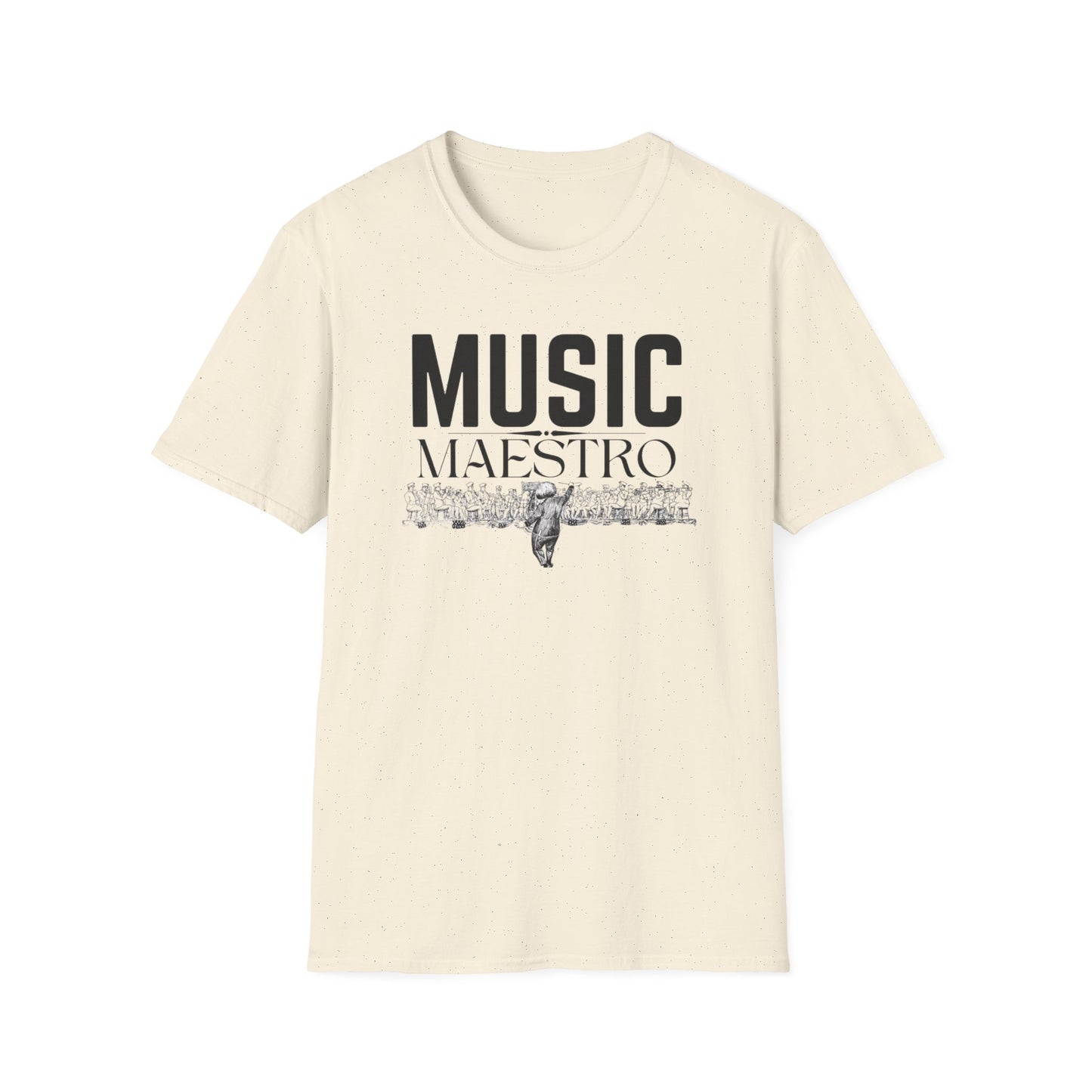 Music Maestro Unisex Softstyle T-Shirt - Perfect for Music Lovers & Festivals