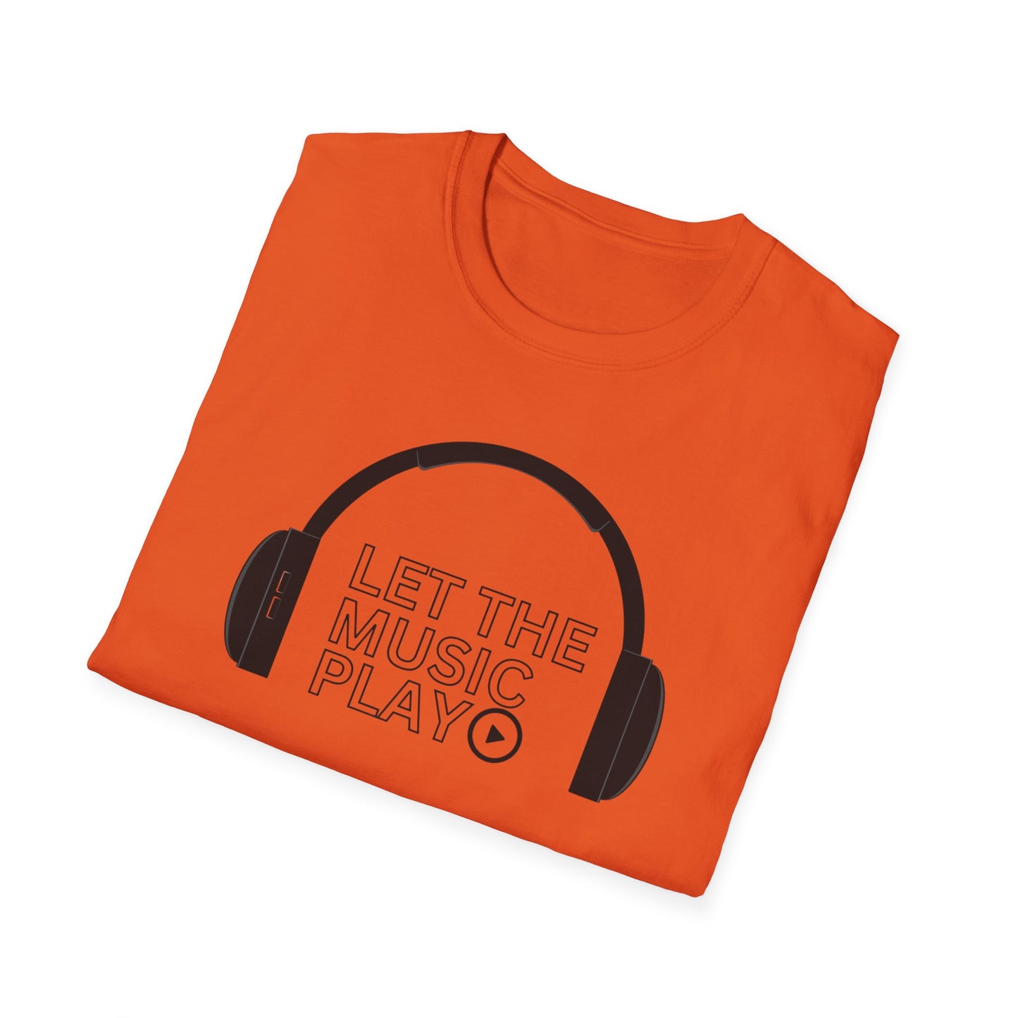 "Let the Music Play" Unisex Graphic Tee