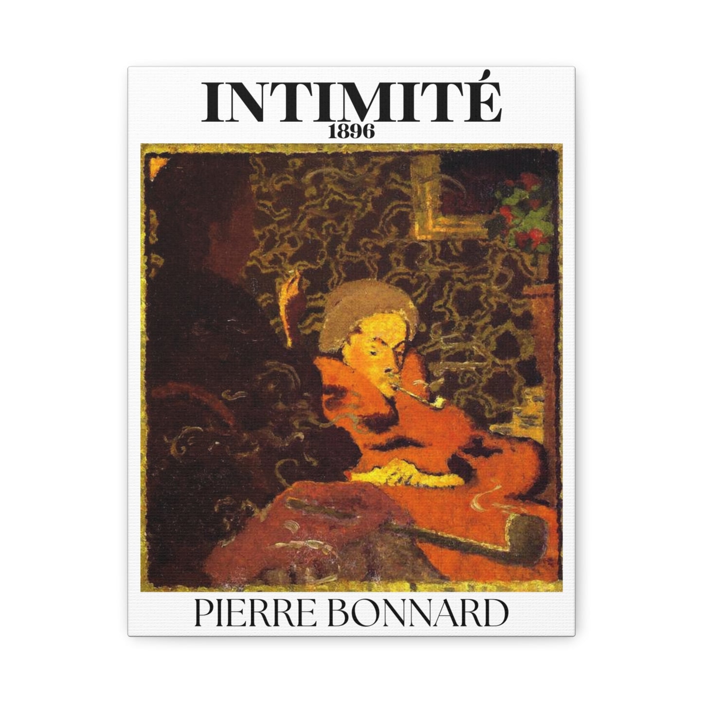 Intimité by Pierre Bonnard Artistic Canvas Wall Décor