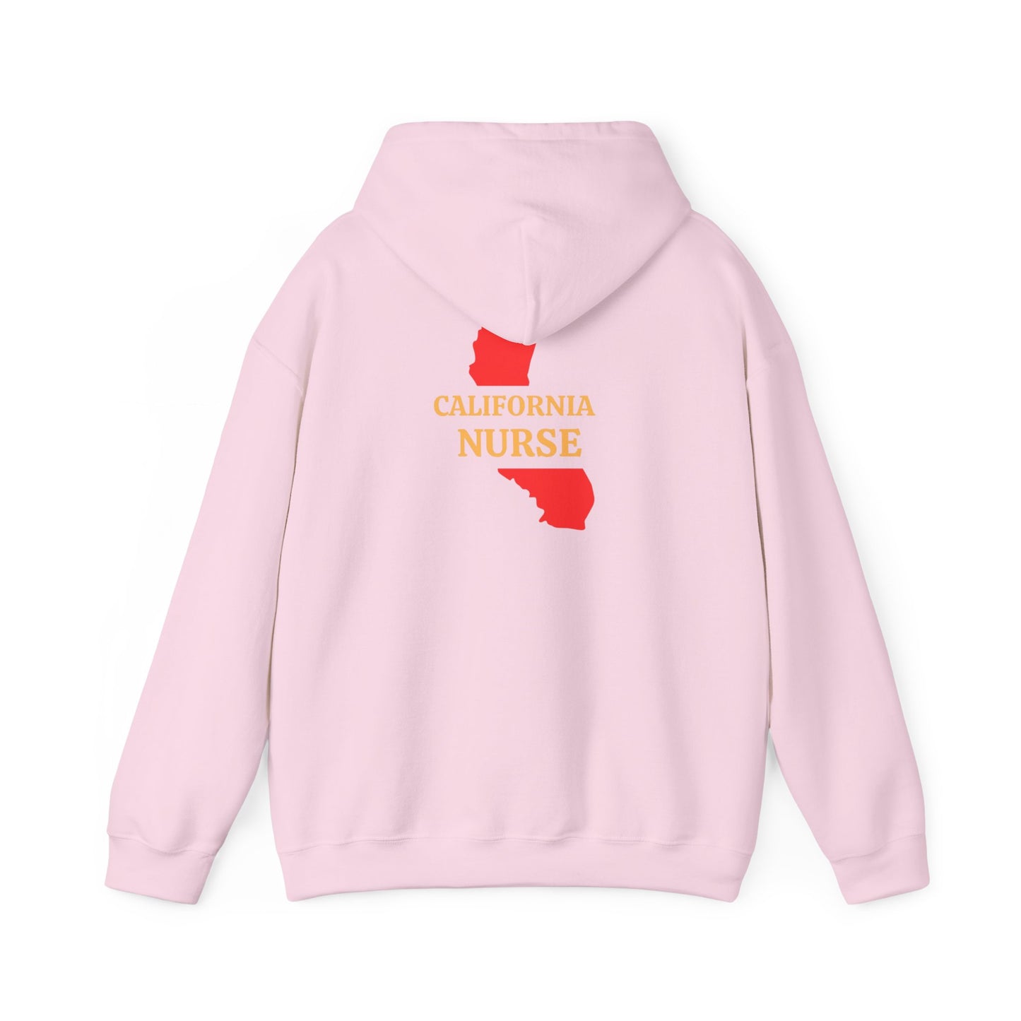 California Nurse Red Star Hoodie - Unisex Heavy Blend™ Sweatshirt