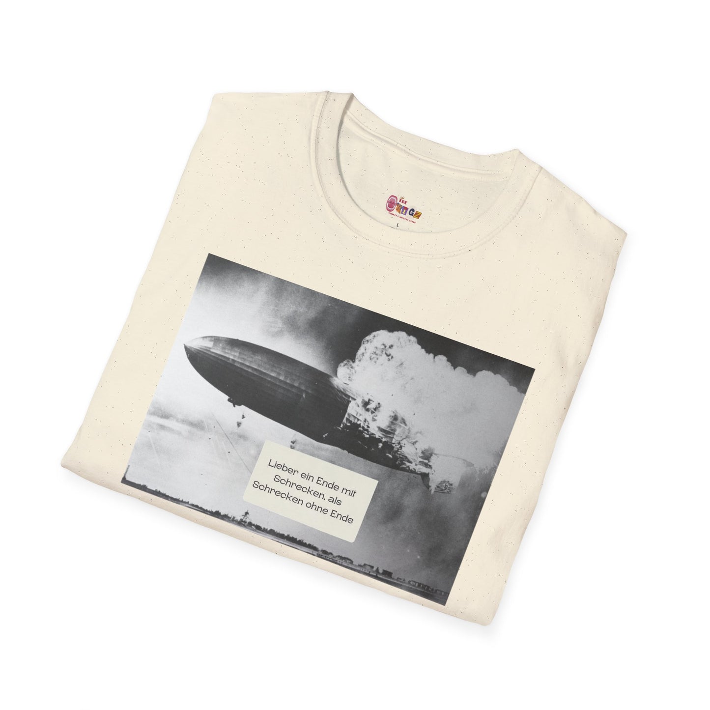 Vintage Zeppelin Graphic Unisex Softstyle T-Shirt