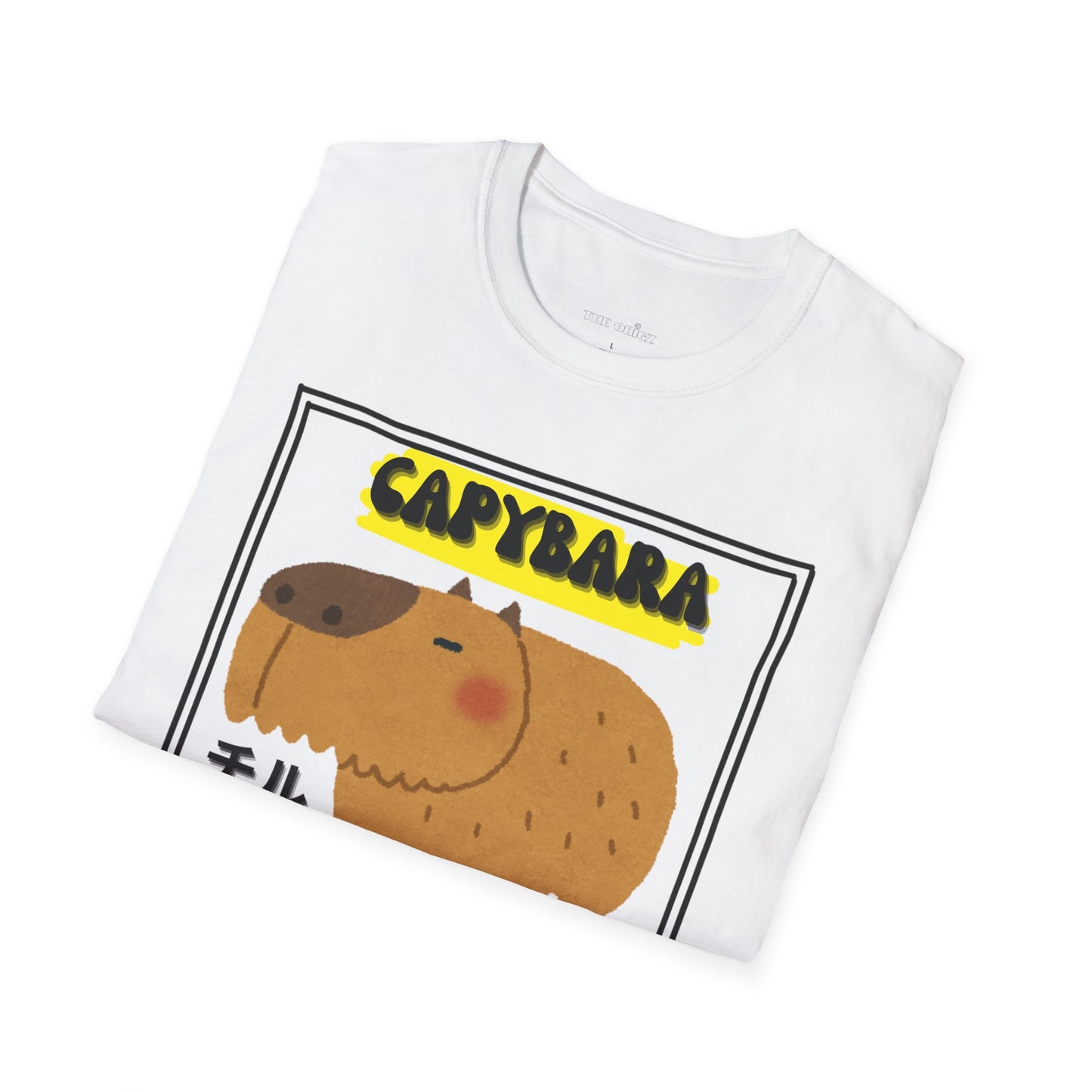 Capybara Life Unisex Softstyle T-Shirt - Fun Graphic Tee