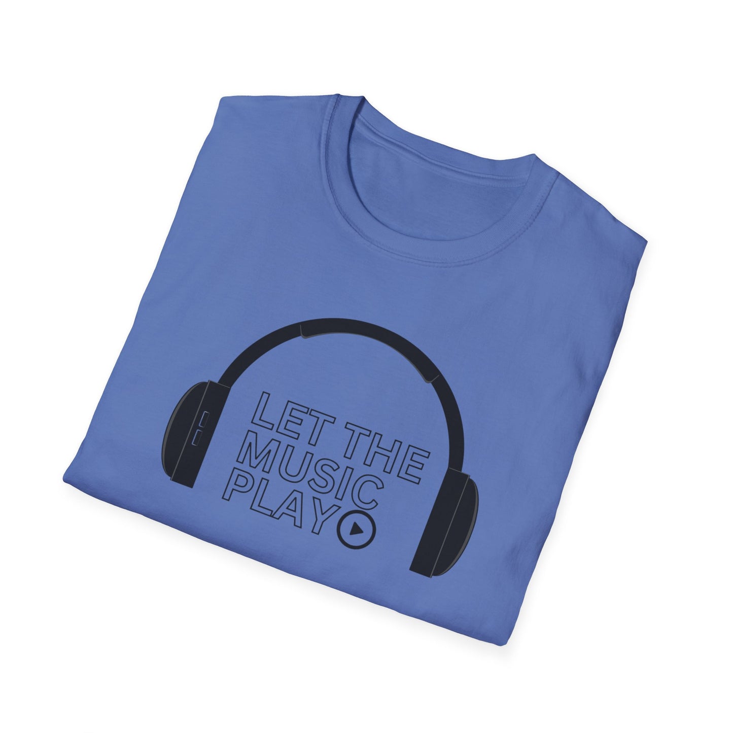 "Let the Music Play" Unisex Graphic Tee