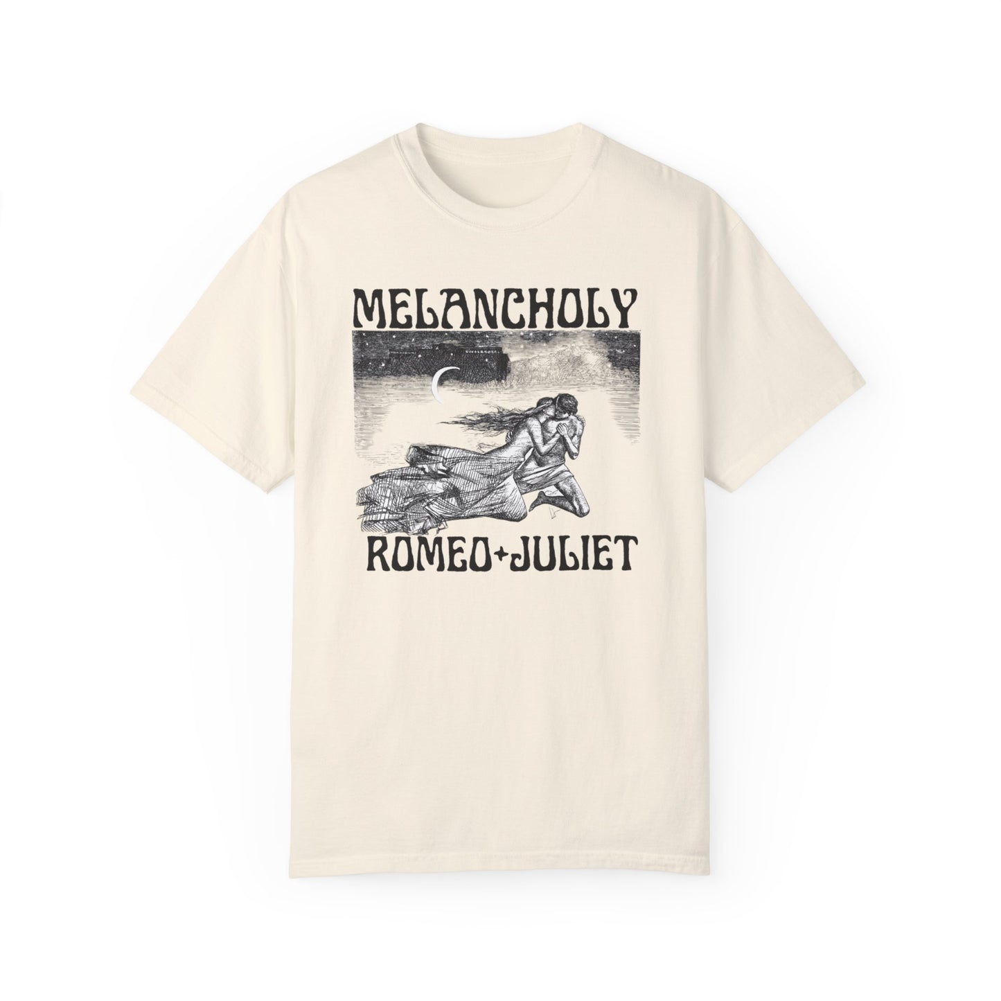 Romeo and Juliet Melancholy Unisex T-Shirt - Literary Aesthetic Apparel