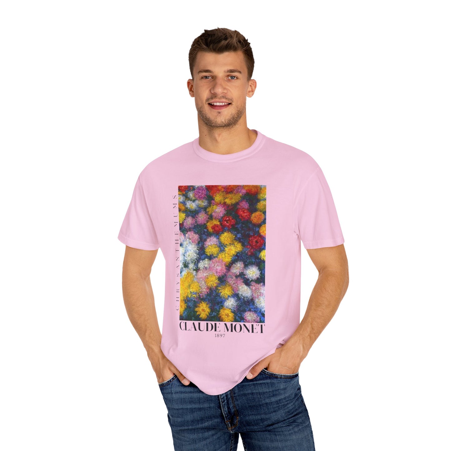 Monet Floral Unisex T-Shirt - Art Inspired Vintage Design