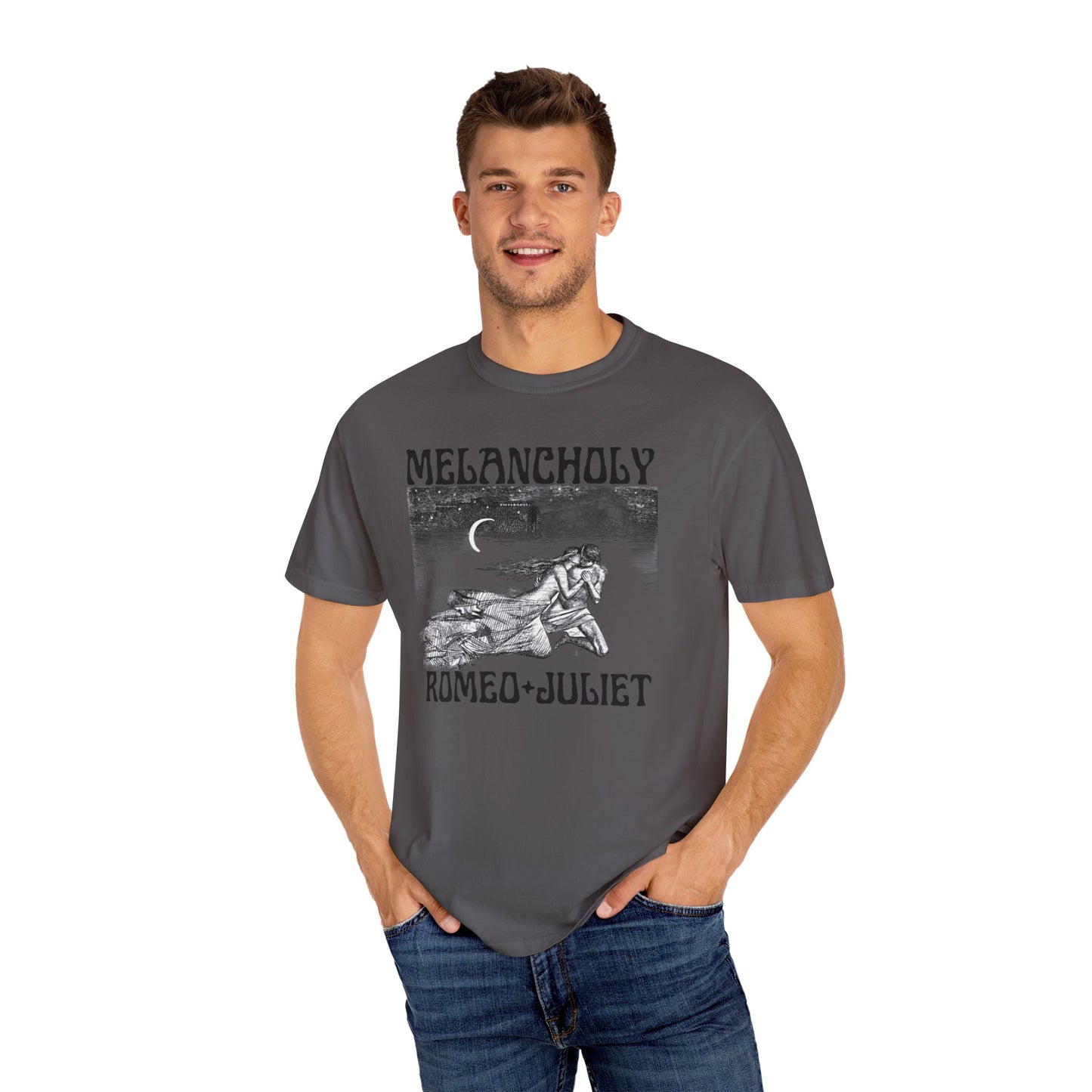 Romeo and Juliet Melancholy Unisex T-Shirt - Literary Aesthetic Apparel