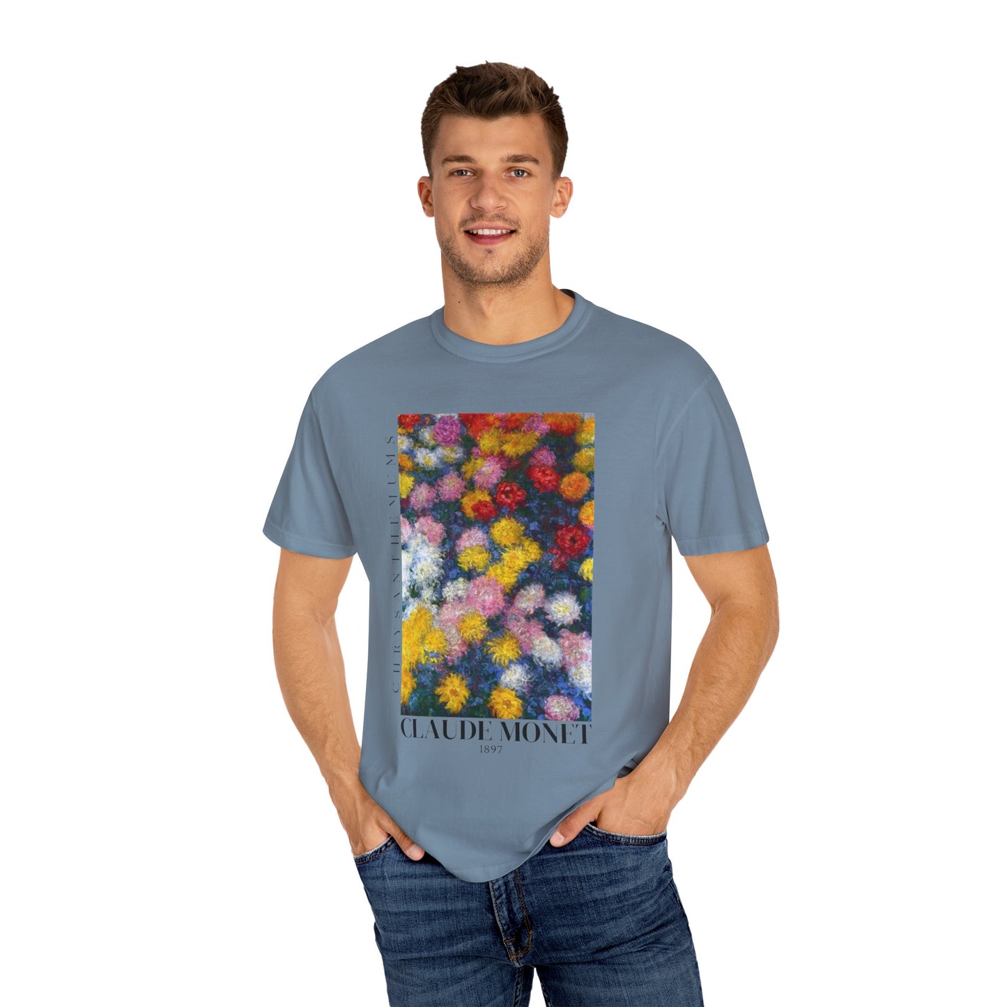 Monet Floral Unisex T-Shirt - Art Inspired Vintage Design