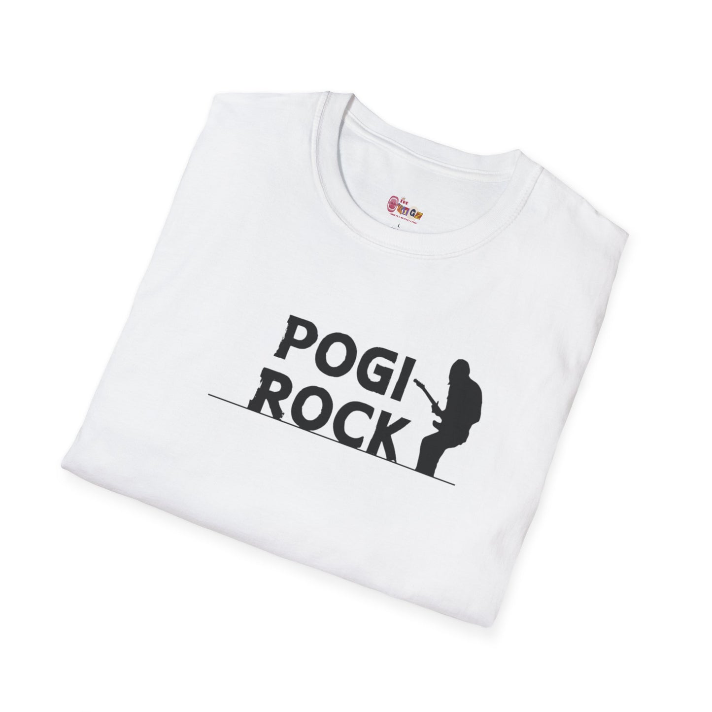 Unisex Softstyle T-Shirt - Pogi Rock Graphic Tee for Music Lovers