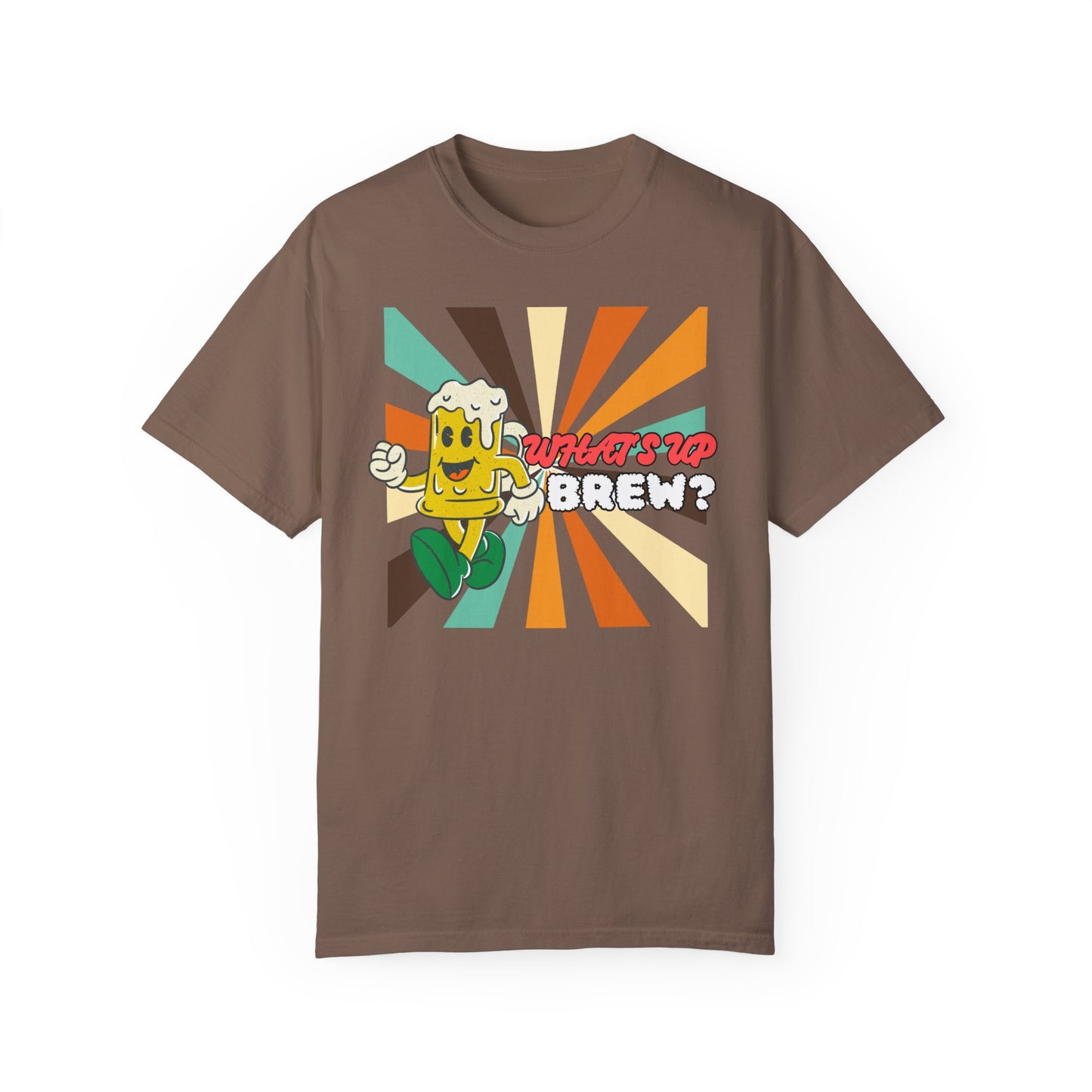 What's Up Brew? Cheerful Beer Graphic Tee