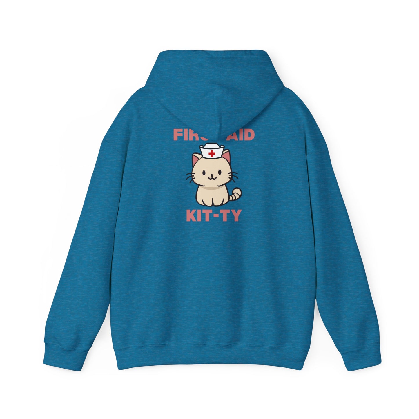 First aid kit-tySave Lives Cat Hoodie - Unisex Heavy Blend™ Sweatshirt