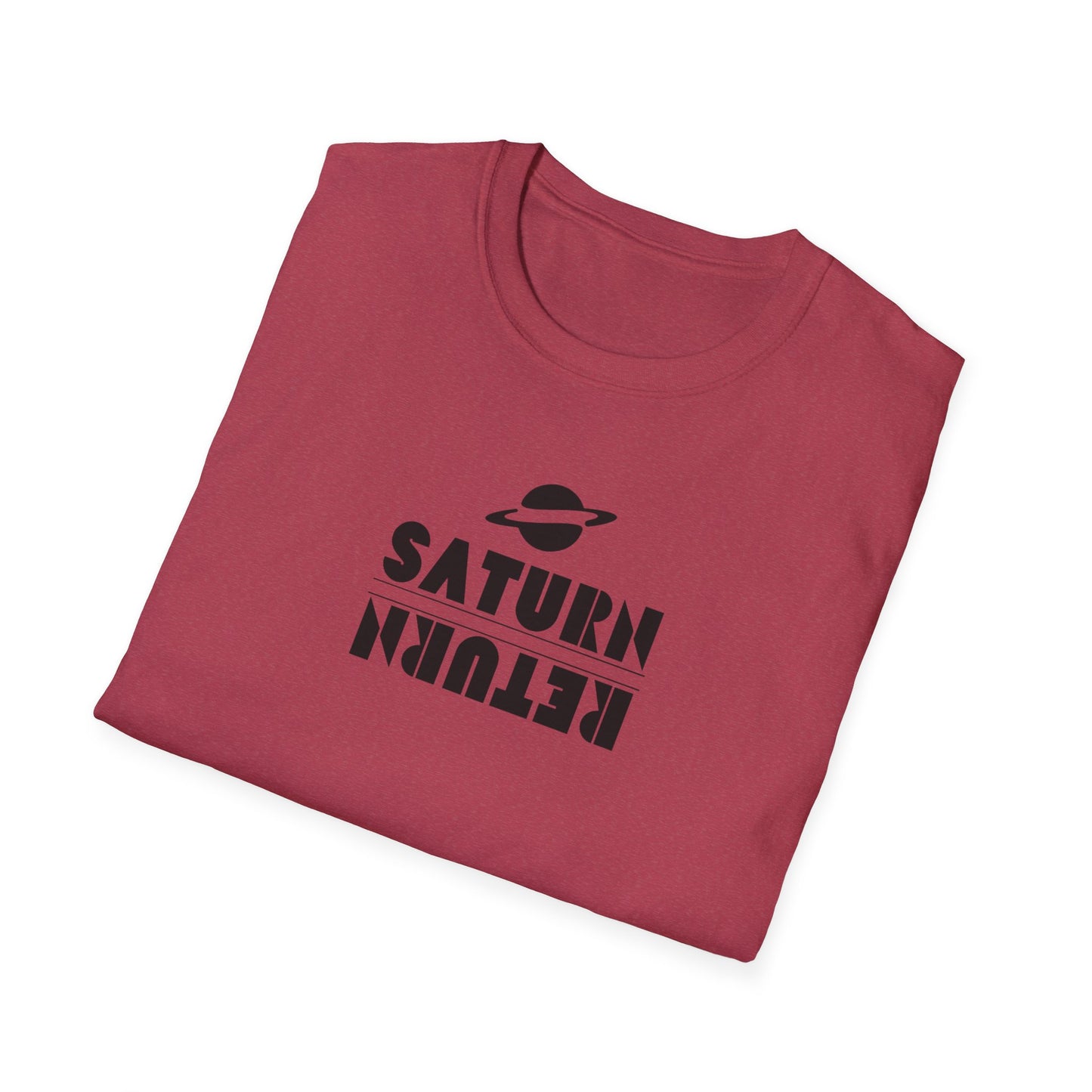 Saturn Return Unisex Softstyle T-Shirt - Cosmic Astrology Tee