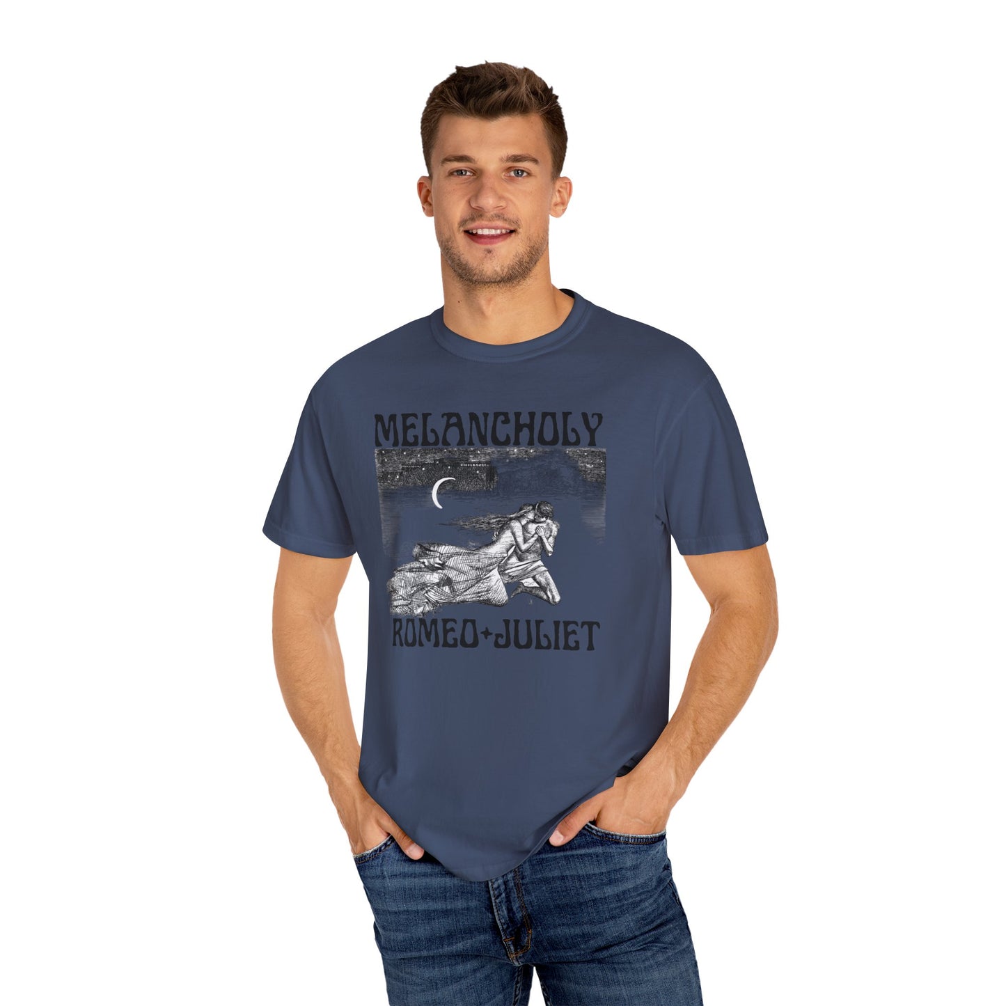 Romeo and Juliet Melancholy Unisex T-Shirt - Literary Aesthetic Apparel