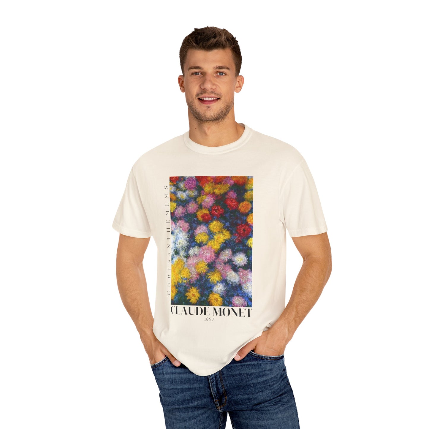 Monet Floral Unisex T-Shirt - Art Inspired Vintage Design