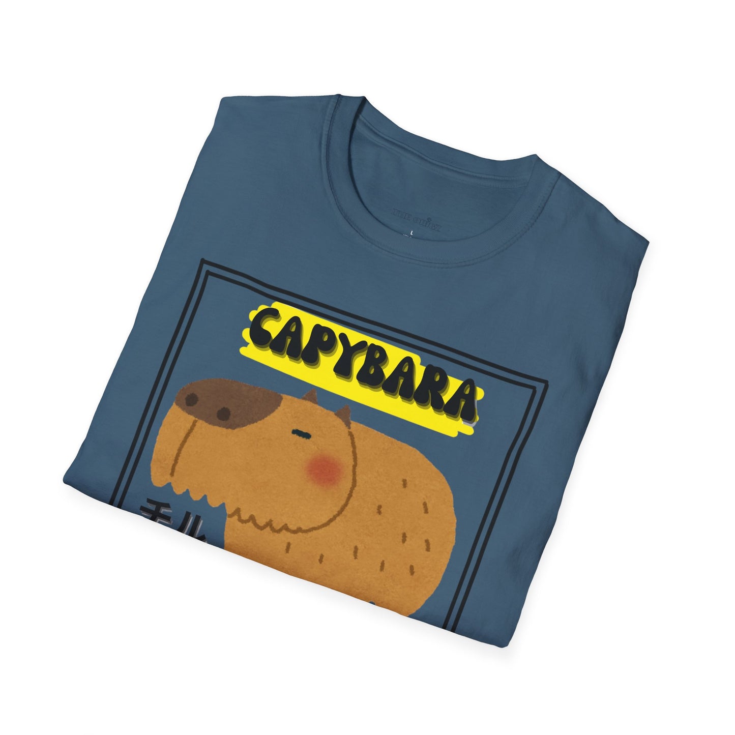 Capybara Life Unisex Softstyle T-Shirt - Fun Graphic Tee