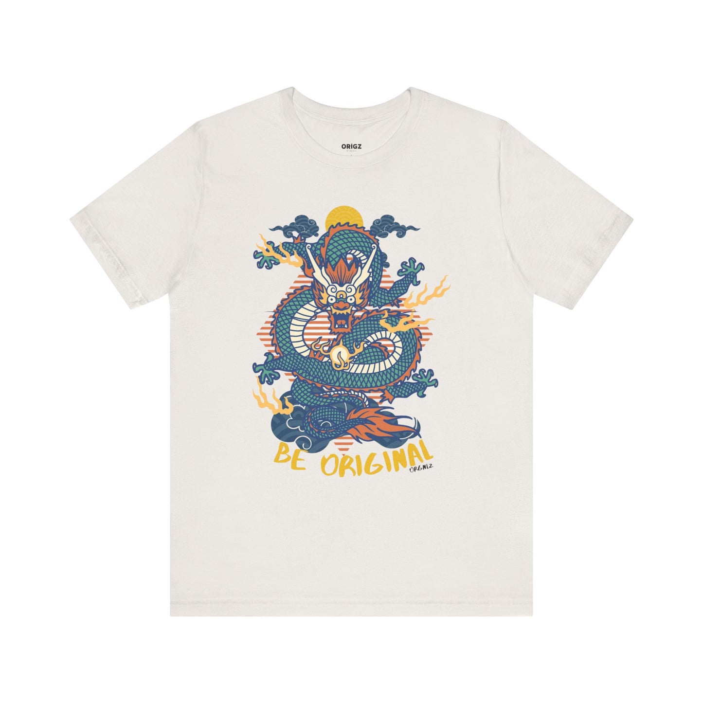 "The origz Be Original Dragon Graphic Tee - Unisex Jersey Short Sleeve T-Shirt