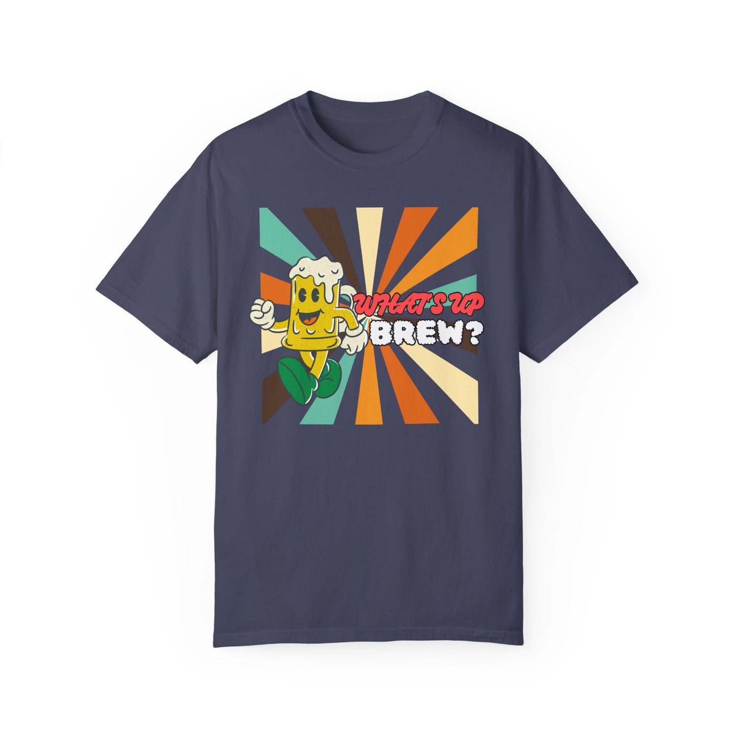 What's Up Brew? Cheerful Beer Graphic Tee