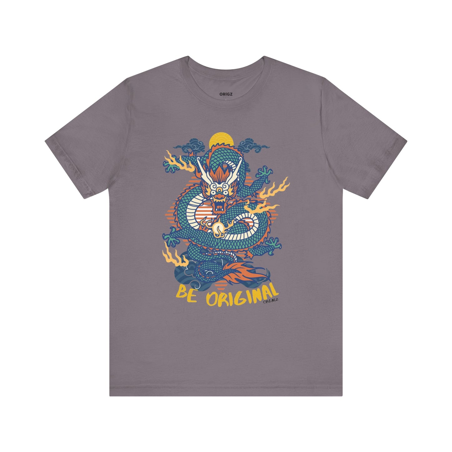 "The origz Be Original Dragon Graphic Tee - Unisex Jersey Short Sleeve T-Shirt
