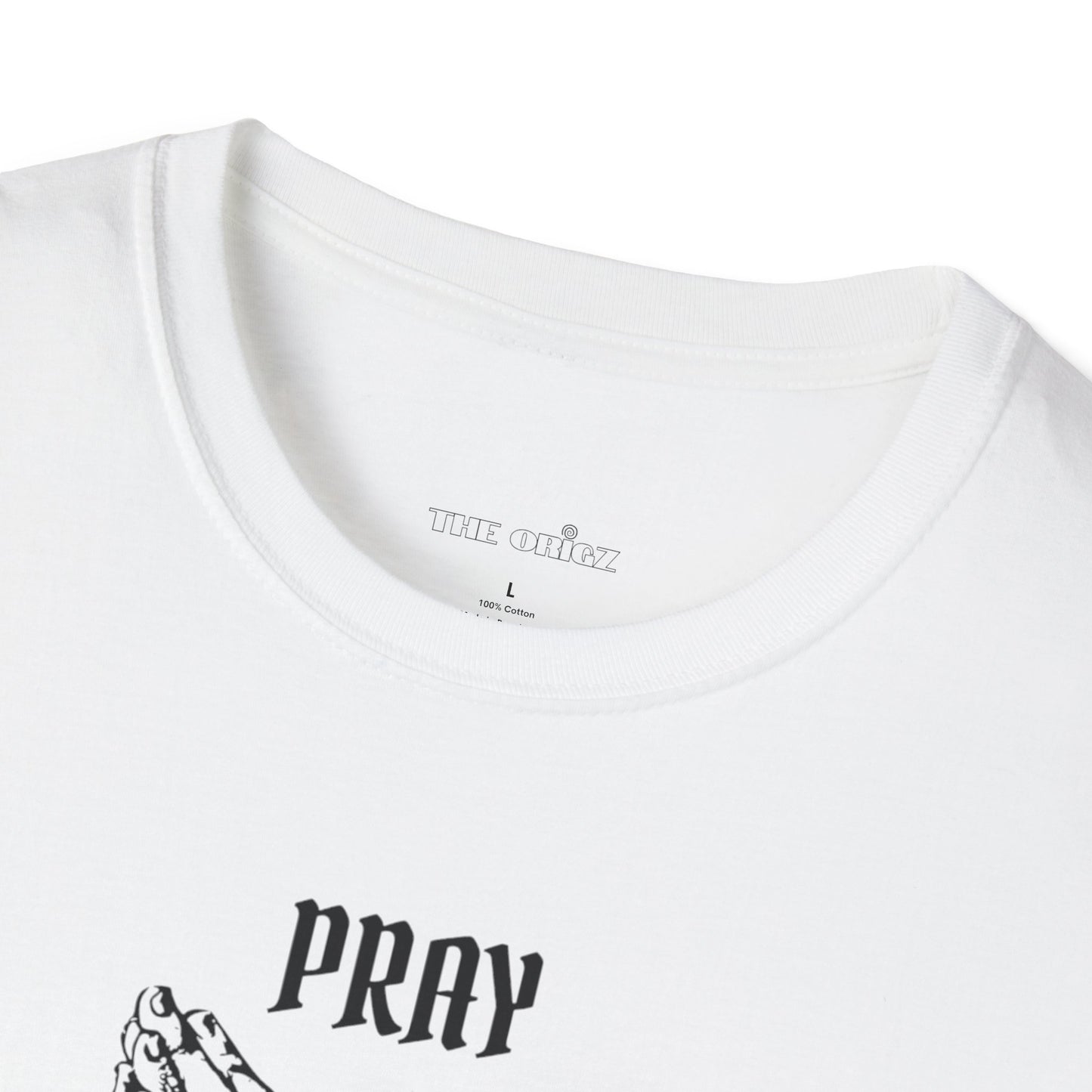 Unisex Softstyle T-Shirt - "Pray, Don't Be Prey" Inspirational Tee