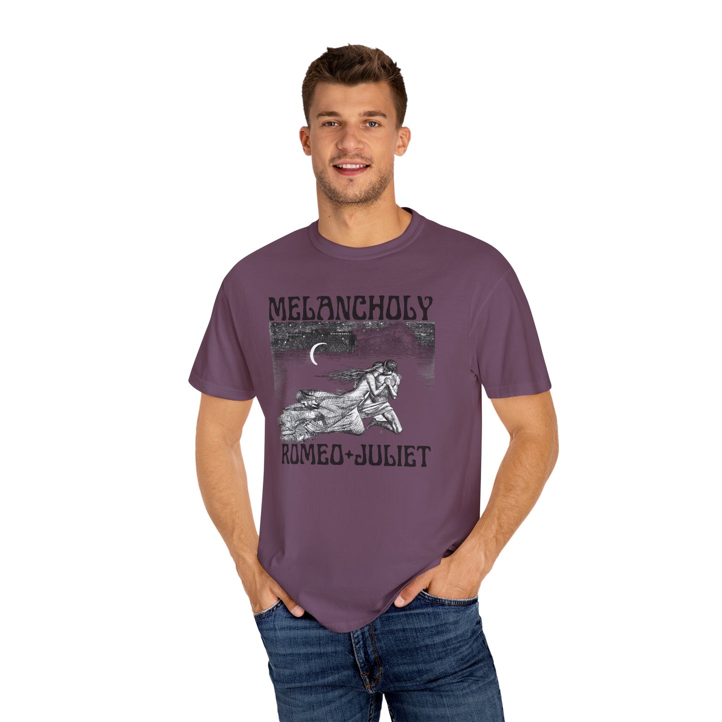 Romeo and Juliet Melancholy Unisex T-Shirt - Literary Aesthetic Apparel