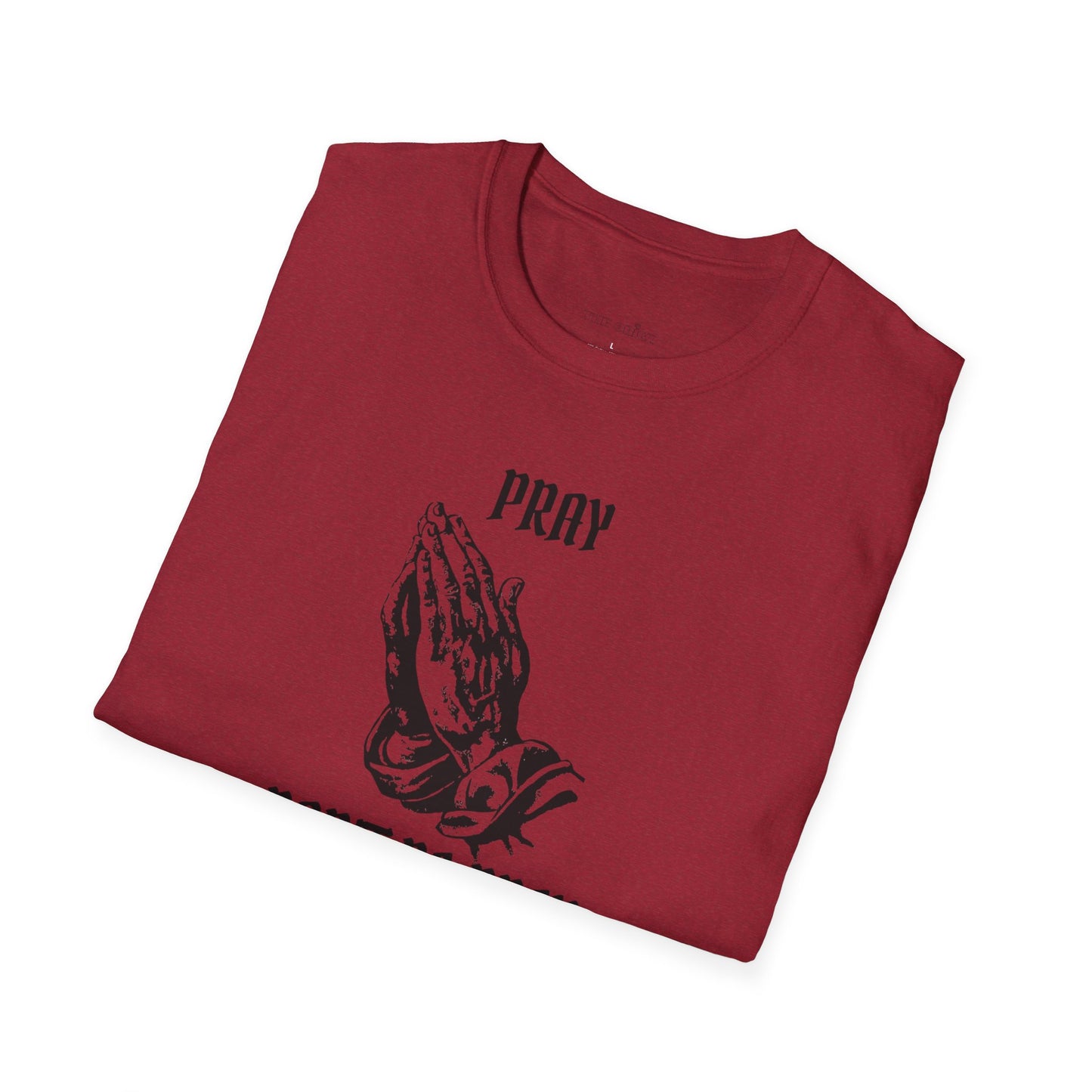 Unisex Softstyle T-Shirt - "Pray, Don't Be Prey" Inspirational Tee