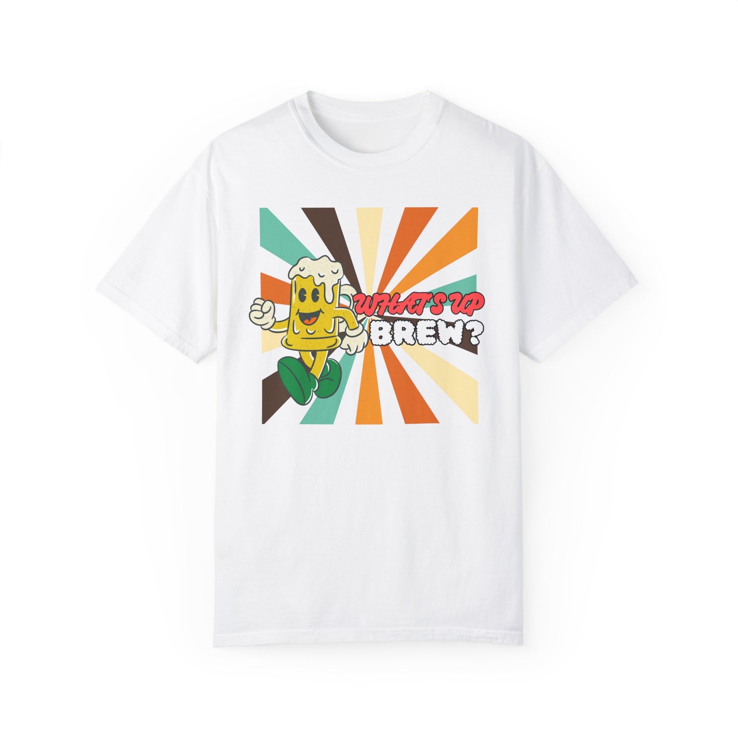 What's Up Brew? Cheerful Beer Graphic Tee