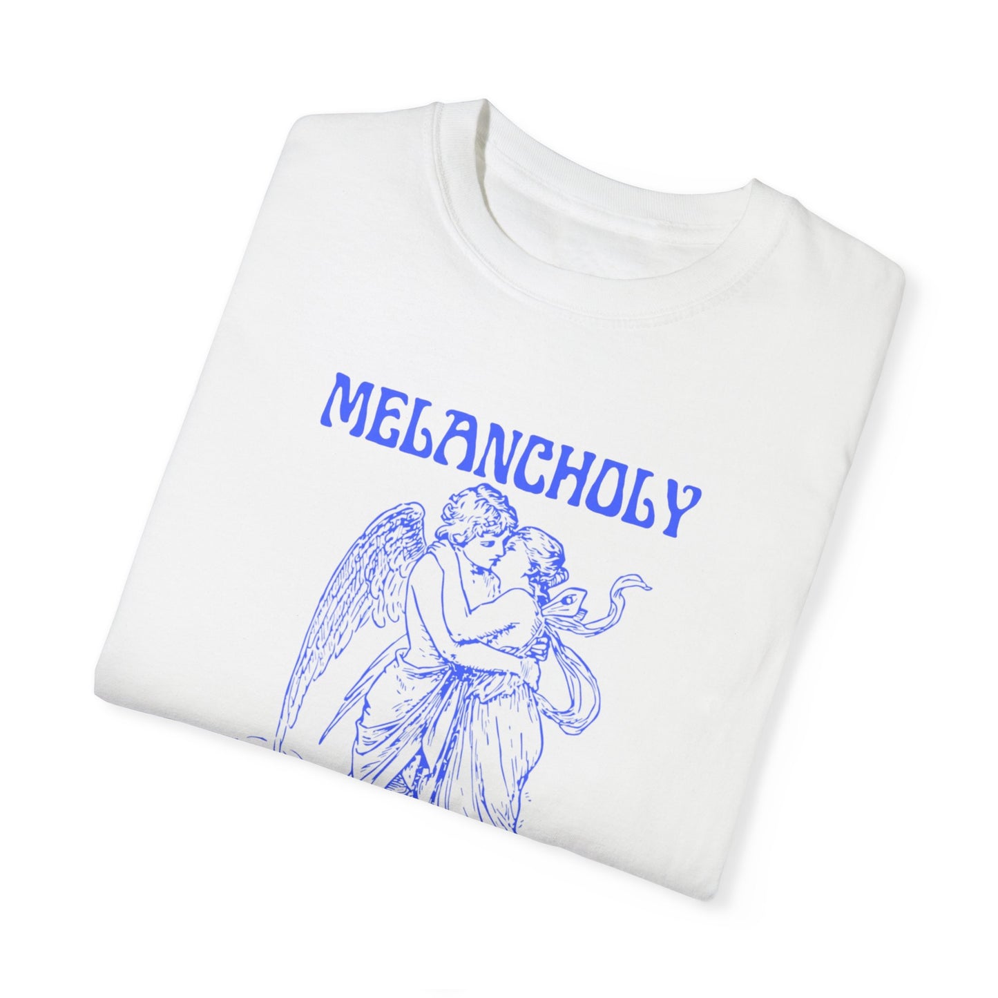 Melancholy Cupid & Psyche Unisex Garment-Dyed T-Shirt