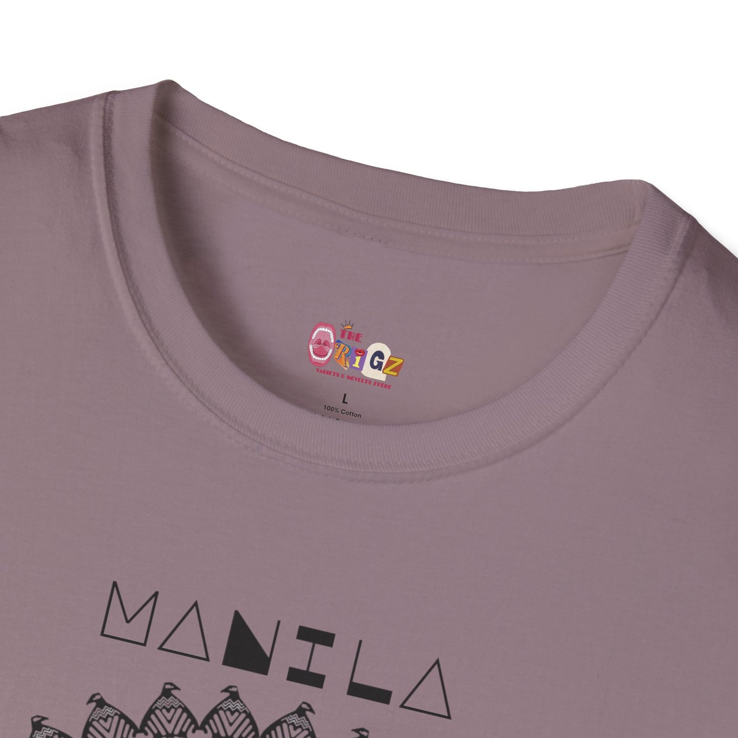 Manila Animal Unisex Softstyle T-Shirt - Artistic Graphic Tee for Nature Lovers