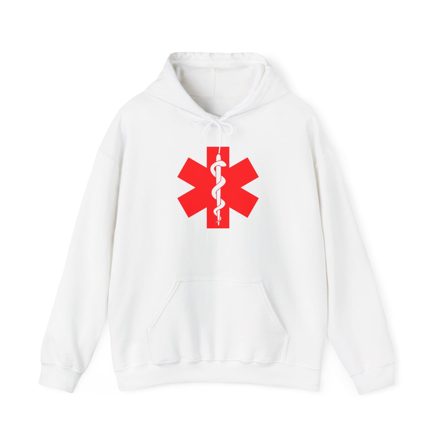 California Nurse Red Star Hoodie - Unisex Heavy Blend™ Sweatshirt