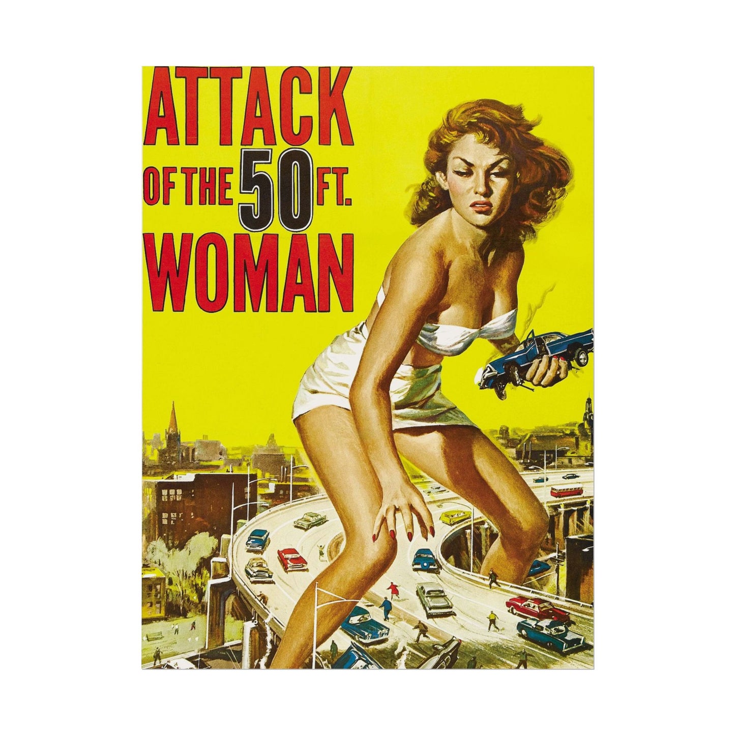 Attack of the 50ft. Woman Movie Poster