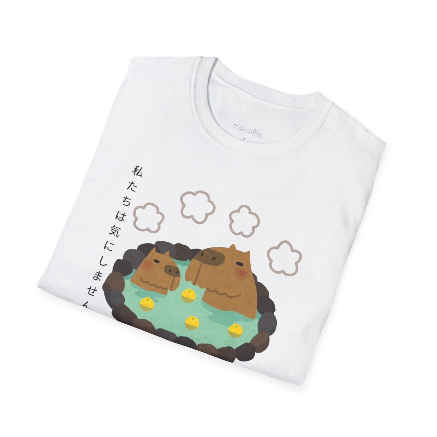 Capybara Life Unisex Softstyle T-Shirt - Cute Animal Graphic Tee for Animal Lovers