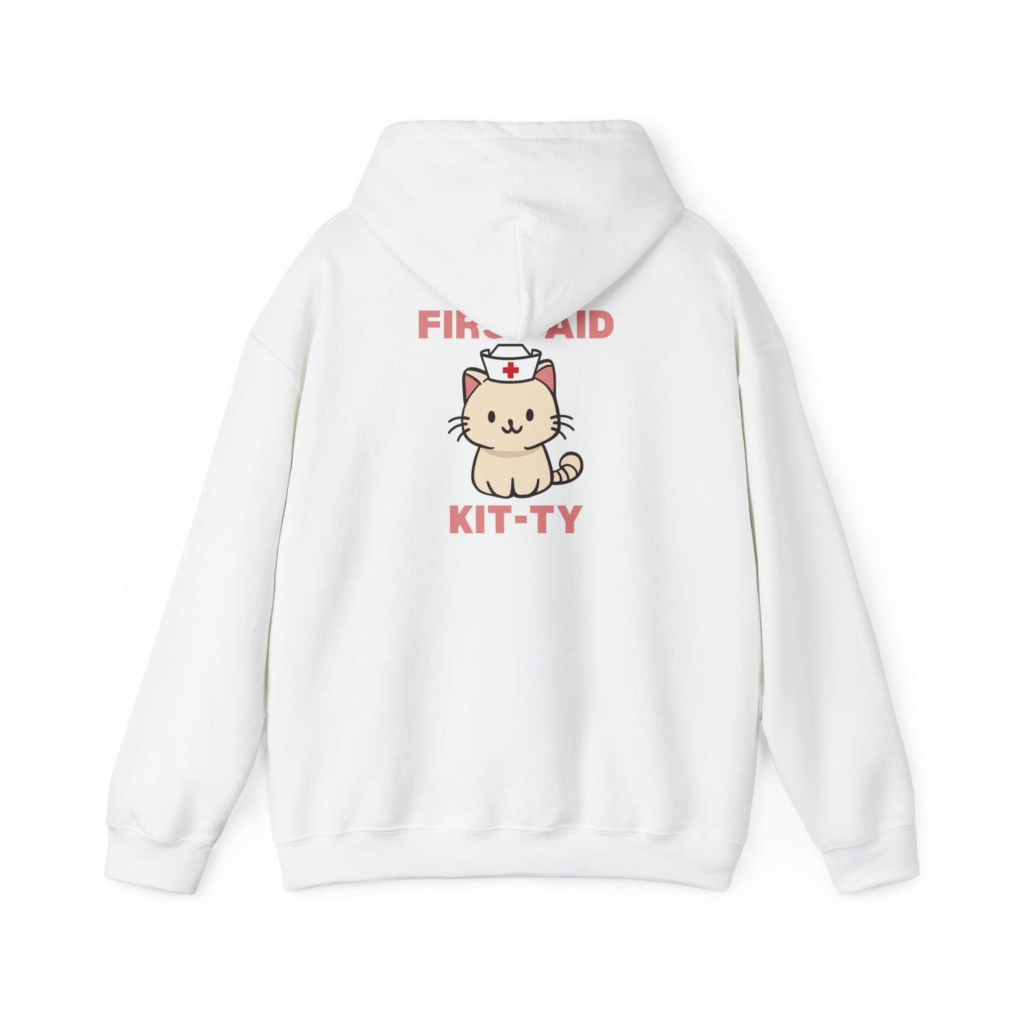 First aid kit-tySave Lives Cat Hoodie - Unisex Heavy Blend™ Sweatshirt