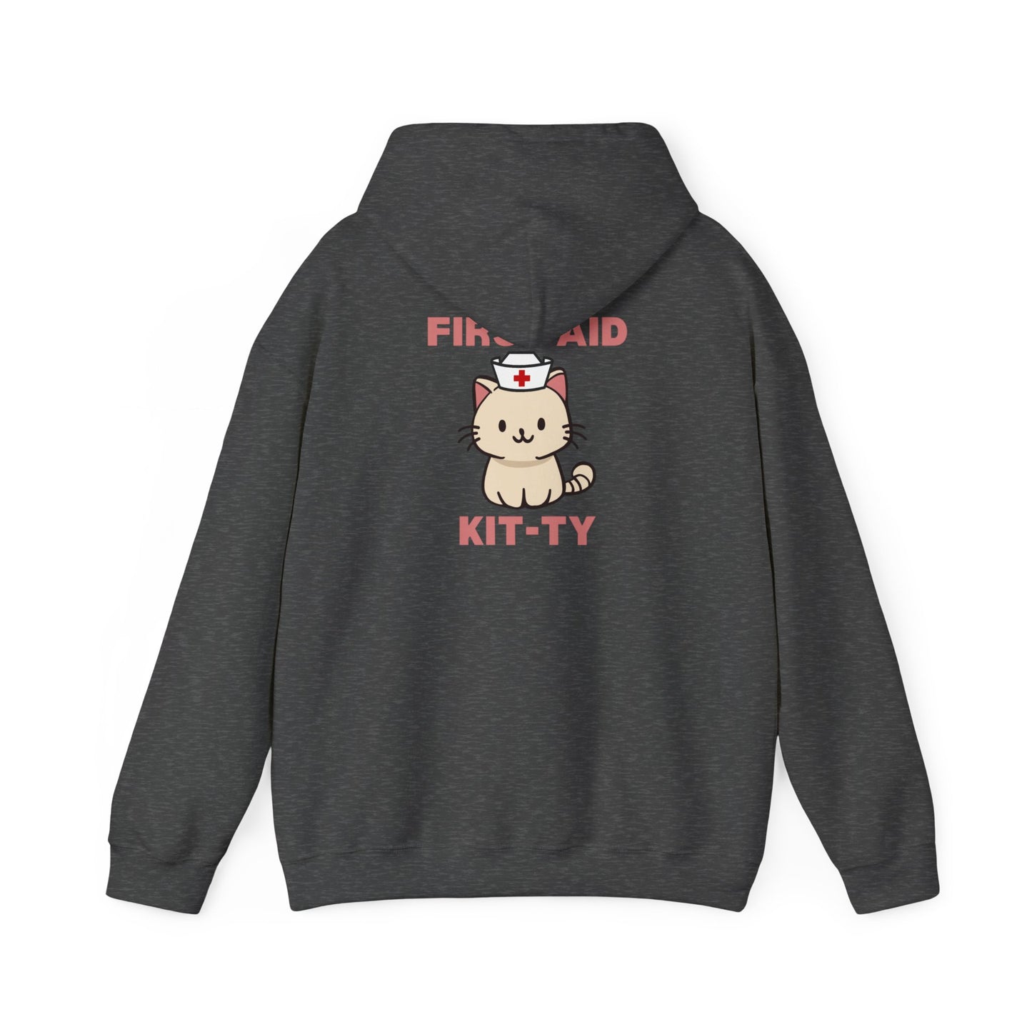 First aid kit-tySave Lives Cat Hoodie - Unisex Heavy Blend™ Sweatshirt