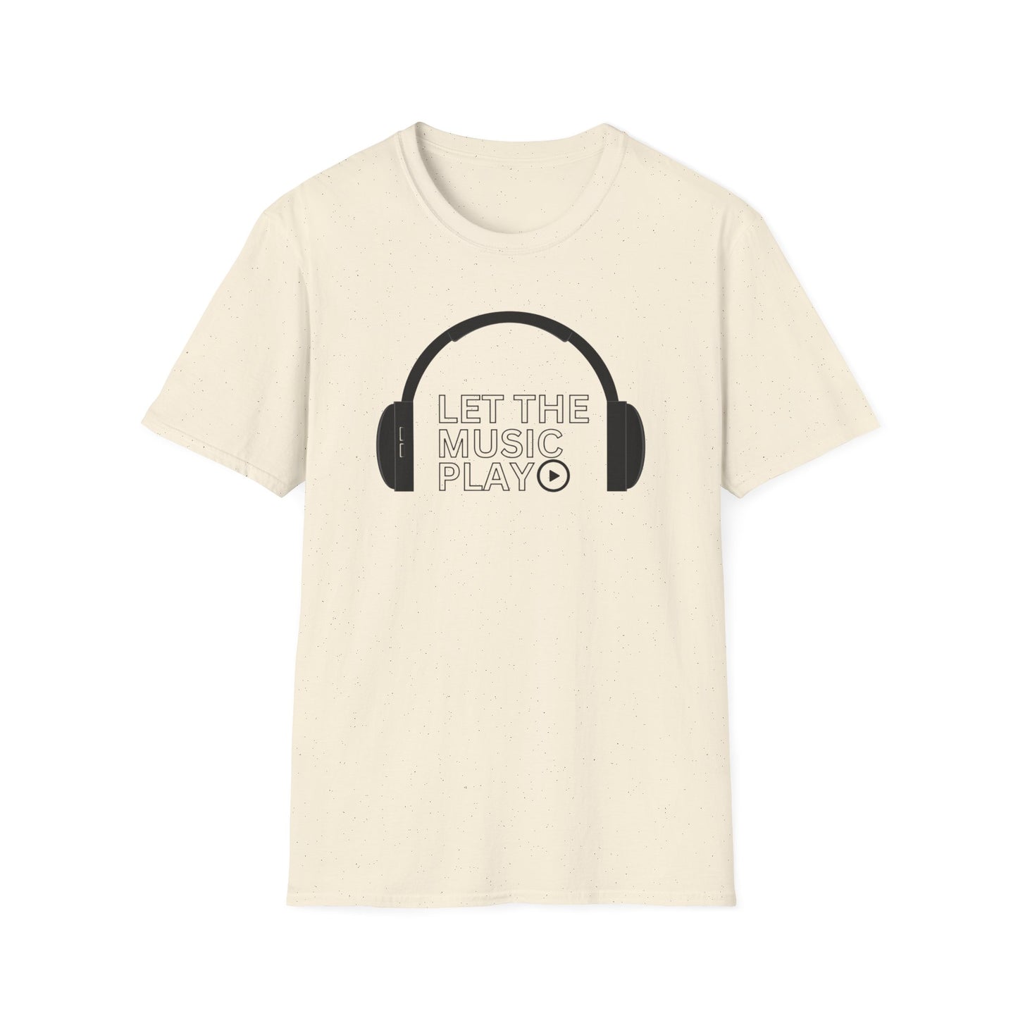 "Let the Music Play" Unisex Graphic Tee