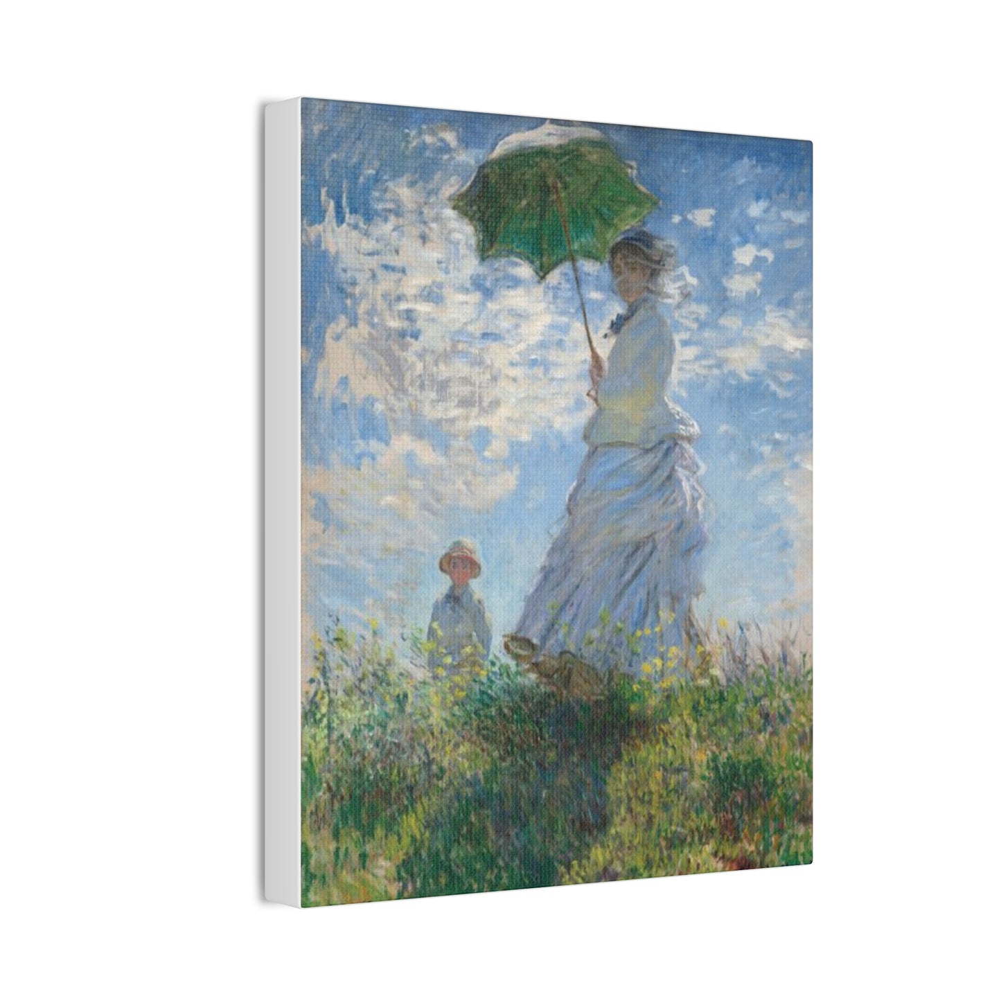 Claude Monet Woman with Parasol canvas