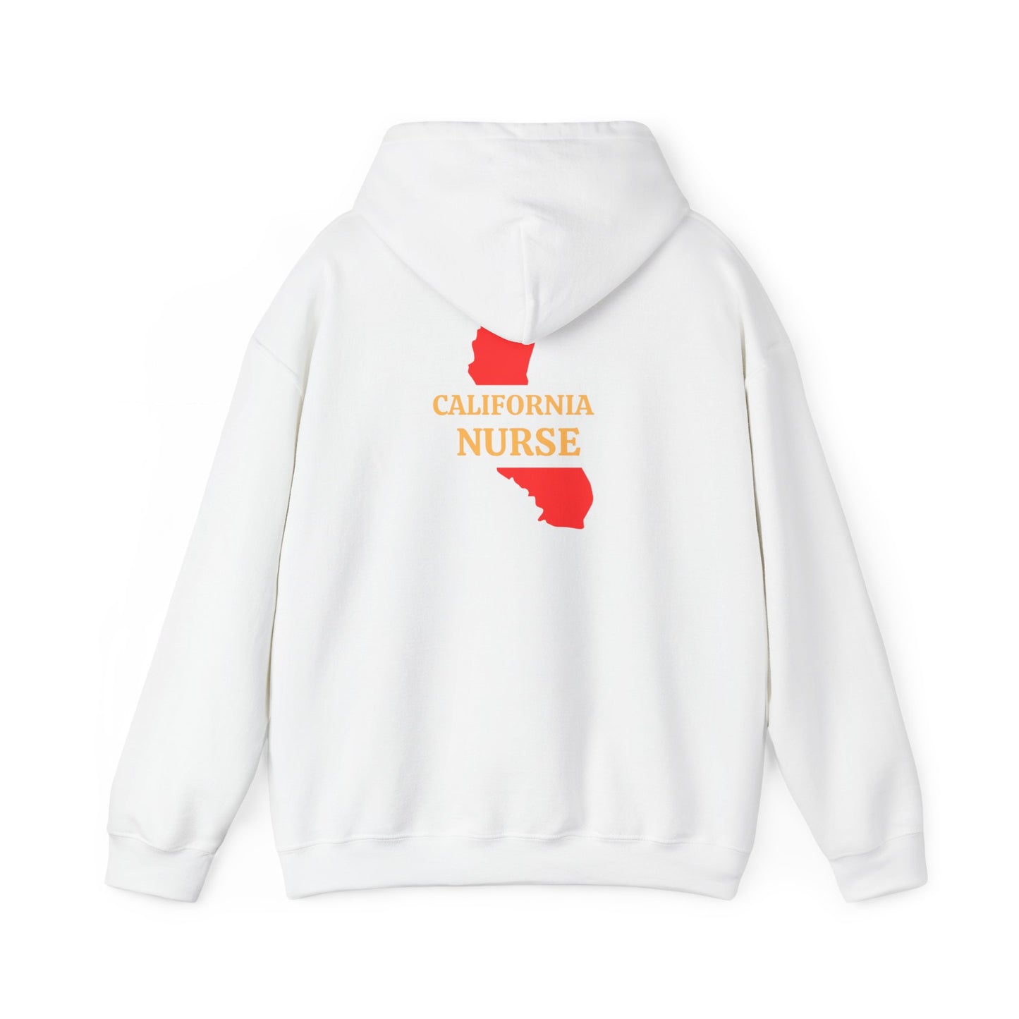 California Nurse Red Star Hoodie - Unisex Heavy Blend™ Sweatshirt