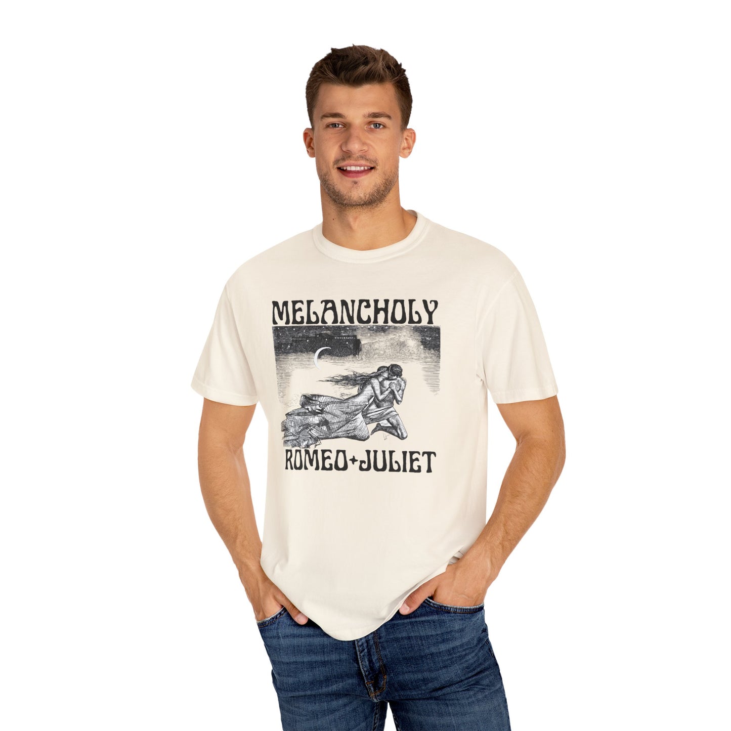 Romeo and Juliet Melancholy Unisex T-Shirt - Literary Aesthetic Apparel