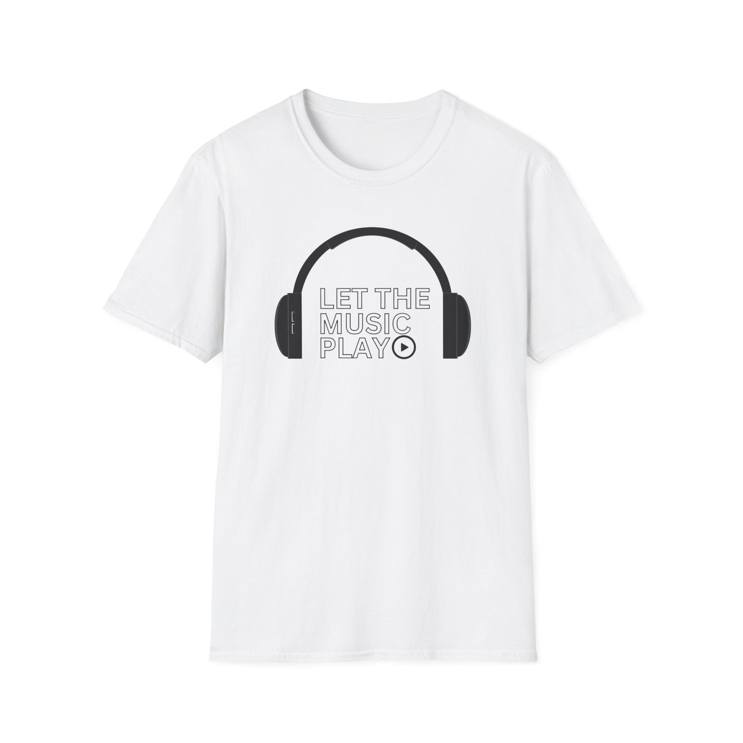 "Let the Music Play" Unisex Graphic Tee