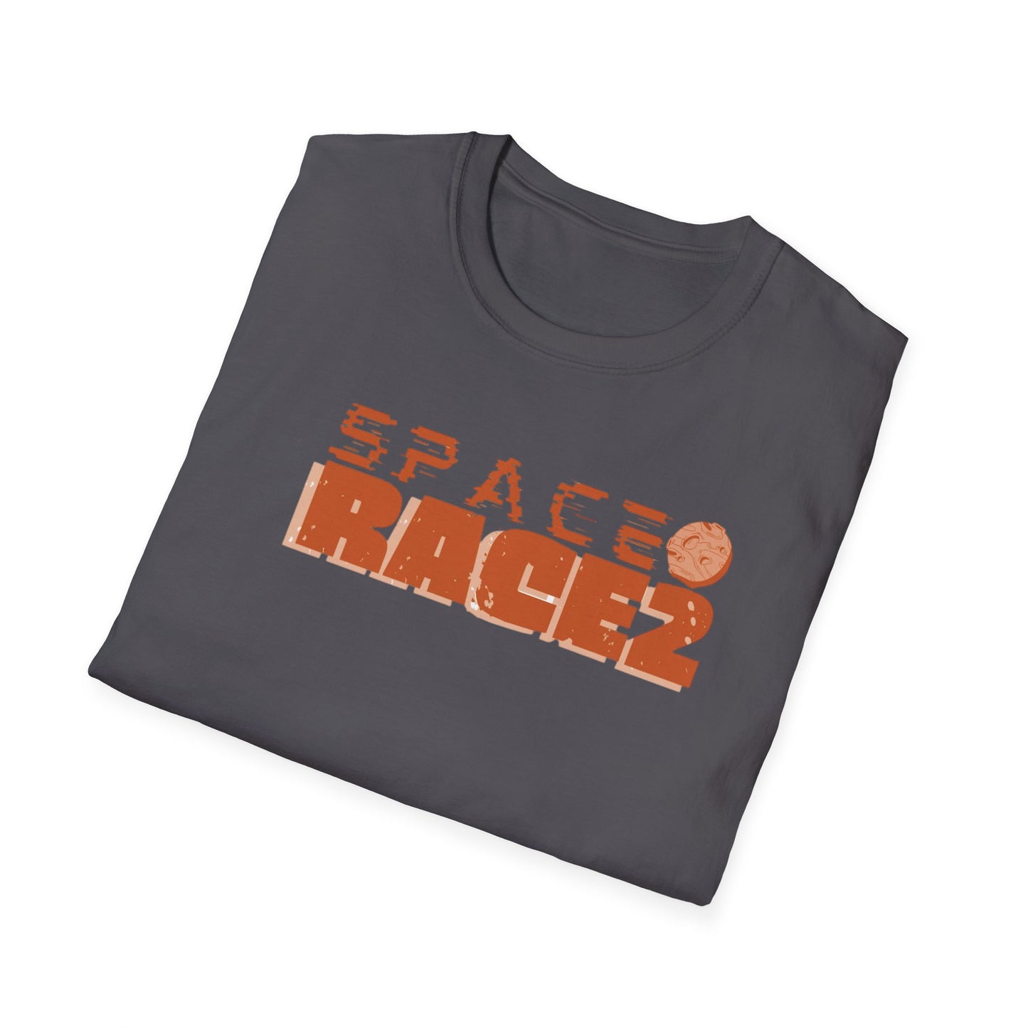 Space Race 2 Unisex Softstyle T-Shirt | Retro Graphic Tee for Space Enthusiasts