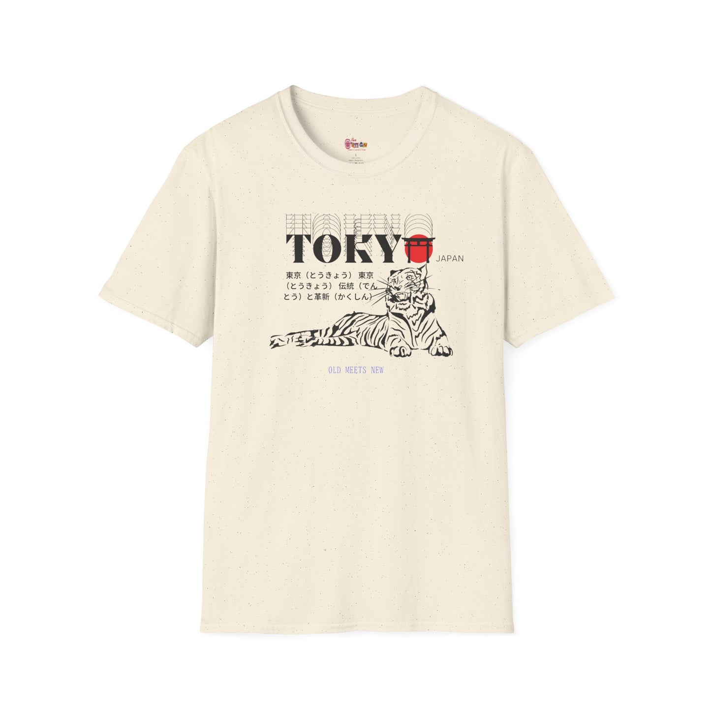 Tokyo Tiger Unisex Softstyle T-Shirt - Casual Japanese Inspired Design