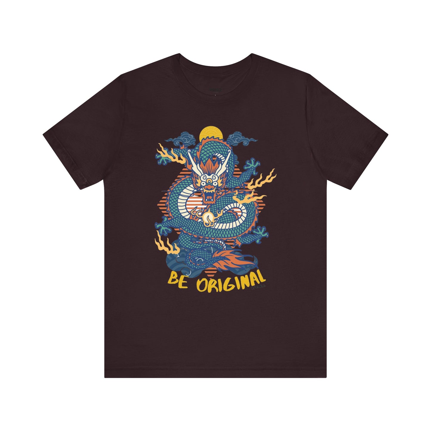 "The origz Be Original Dragon Graphic Tee - Unisex Jersey Short Sleeve T-Shirt