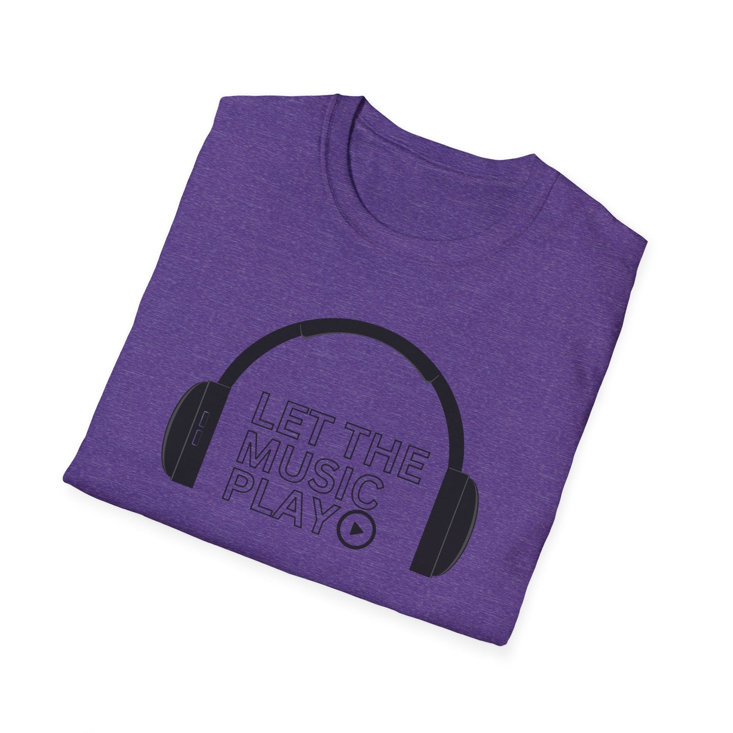 "Let the Music Play" Unisex Graphic Tee