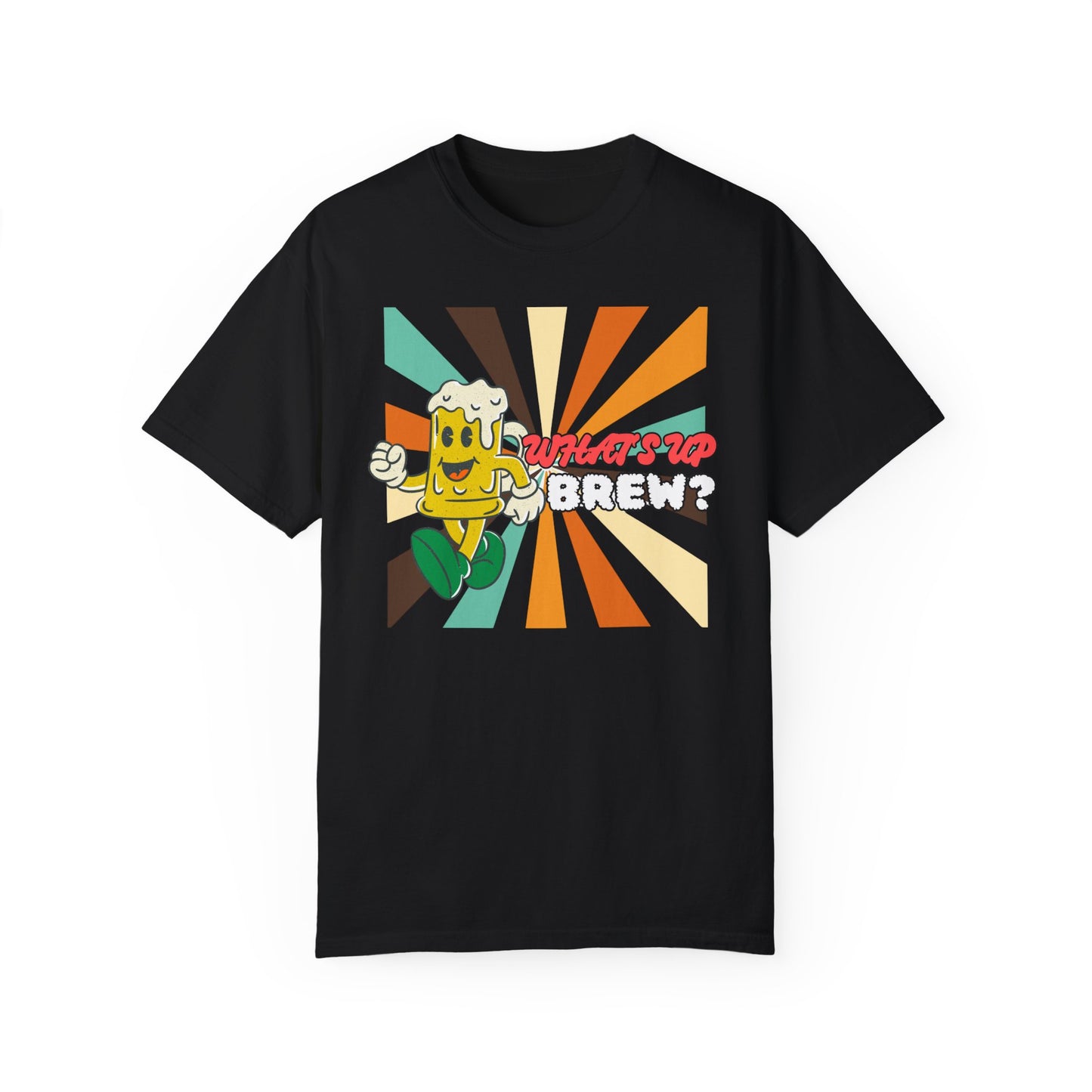 What's Up Brew? Cheerful Beer Graphic Tee