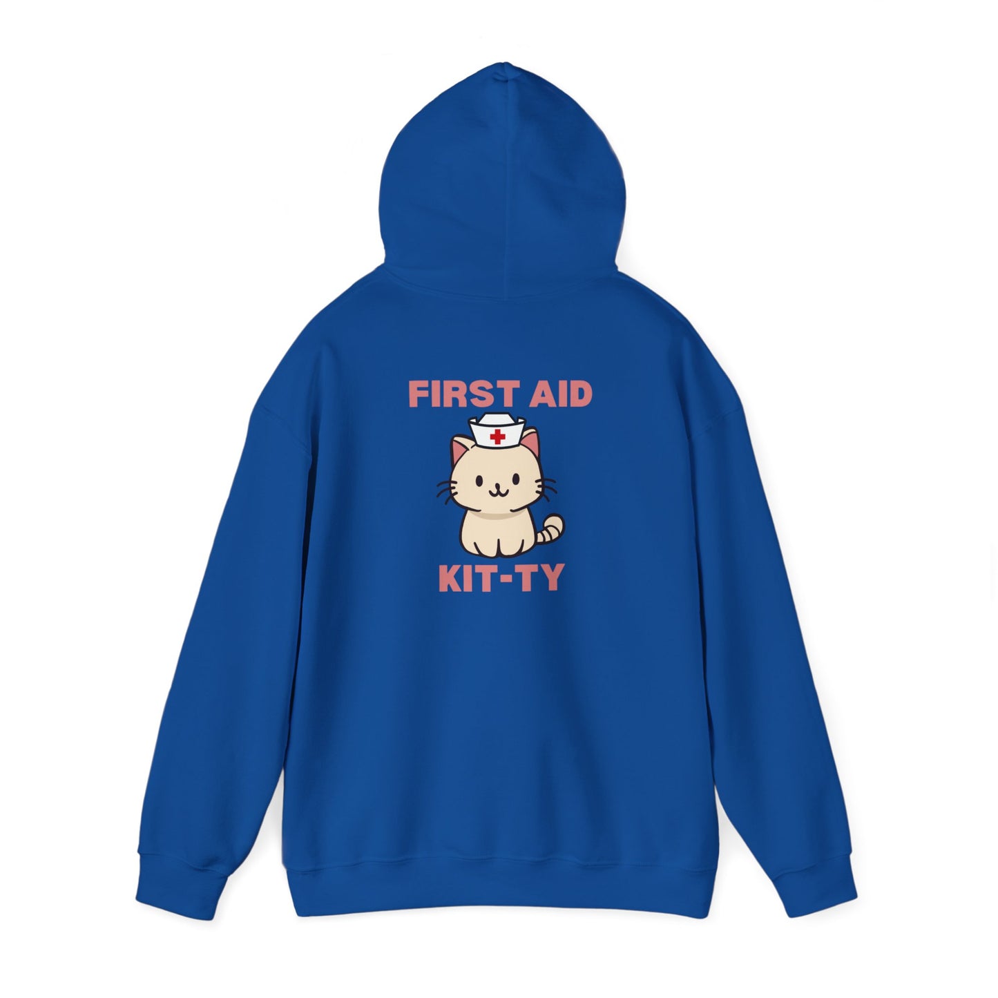 First aid kit-tySave Lives Cat Hoodie - Unisex Heavy Blend™ Sweatshirt