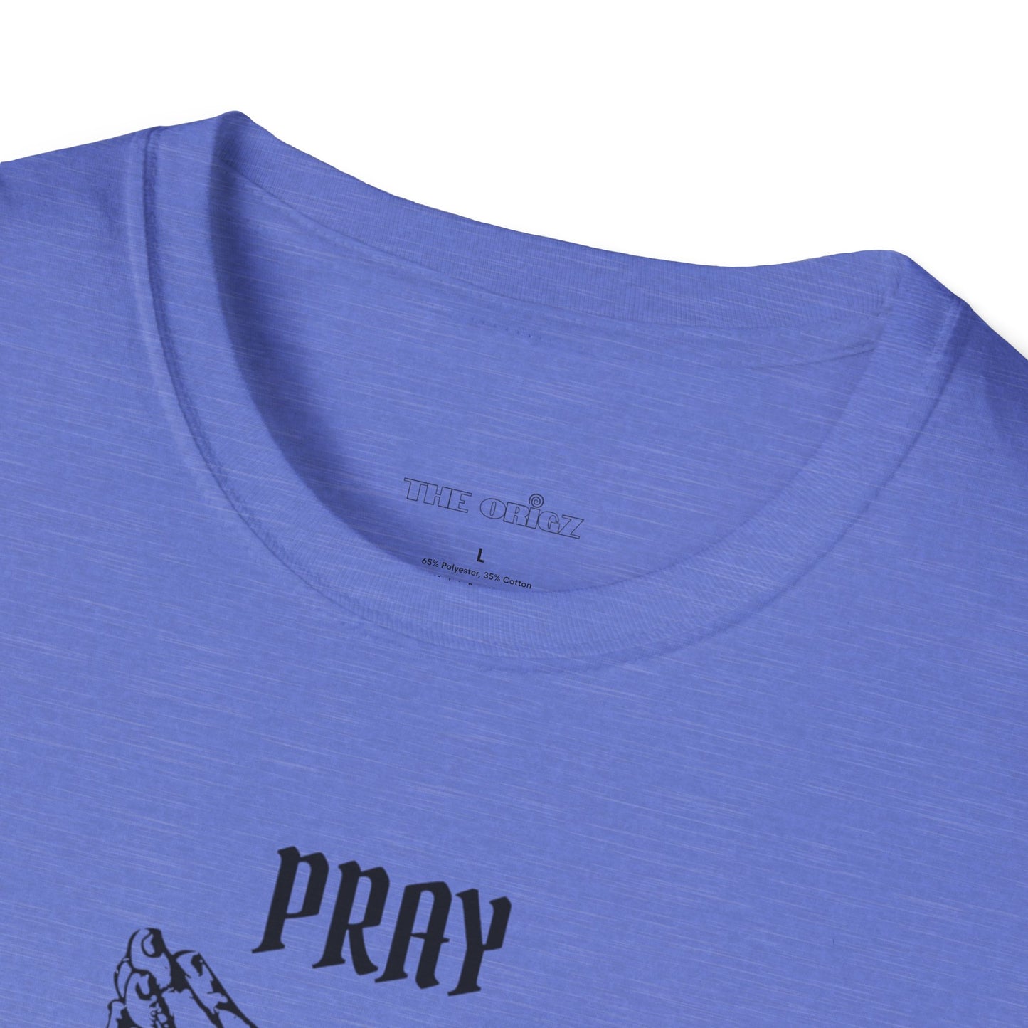 Unisex Softstyle T-Shirt - "Pray, Don't Be Prey" Inspirational Tee